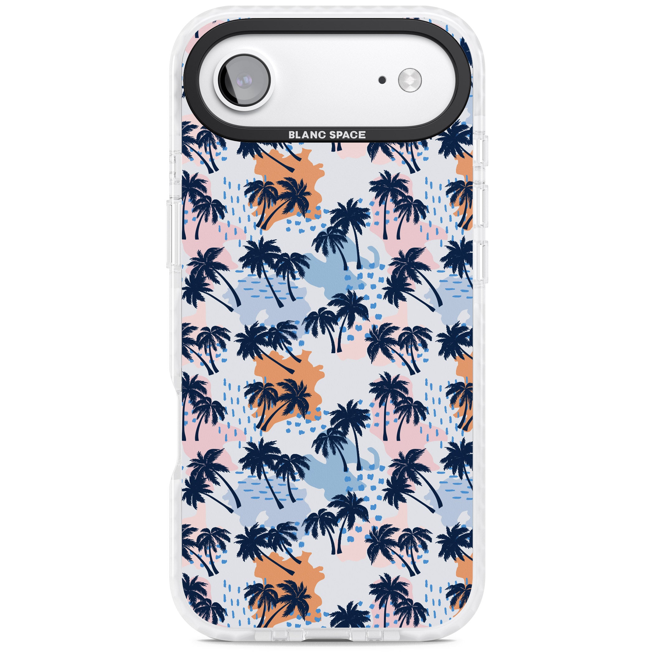 Tropical Vibes Palm iPhone 17 Air Impact Clear Phone Case