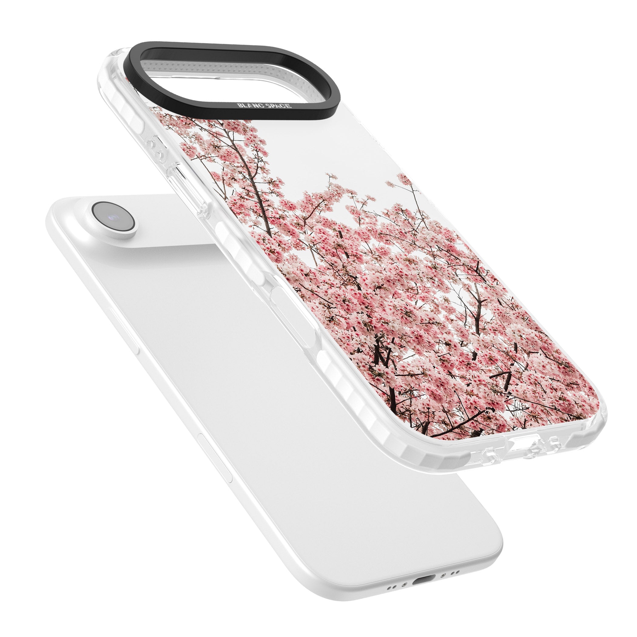 Cherry Blossom Bloom iPhone 17 Air Impact Clear Phone Case Colours