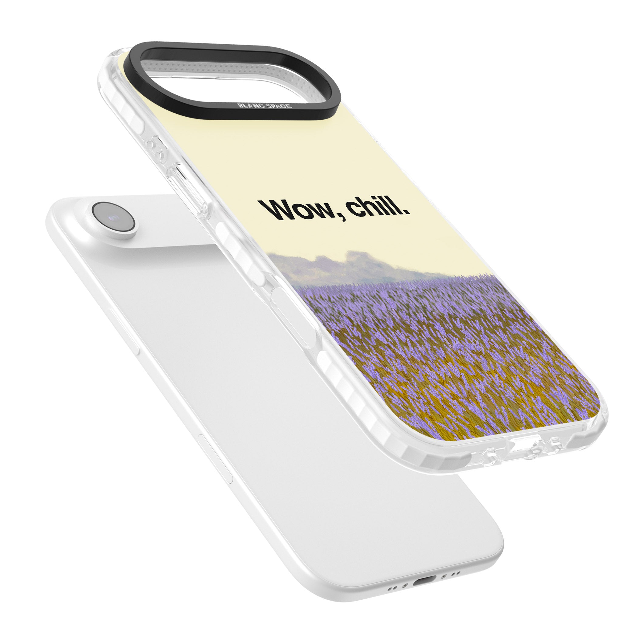 Wow, Chill iPhone 17 Air Impact Clear Phone Case Colours