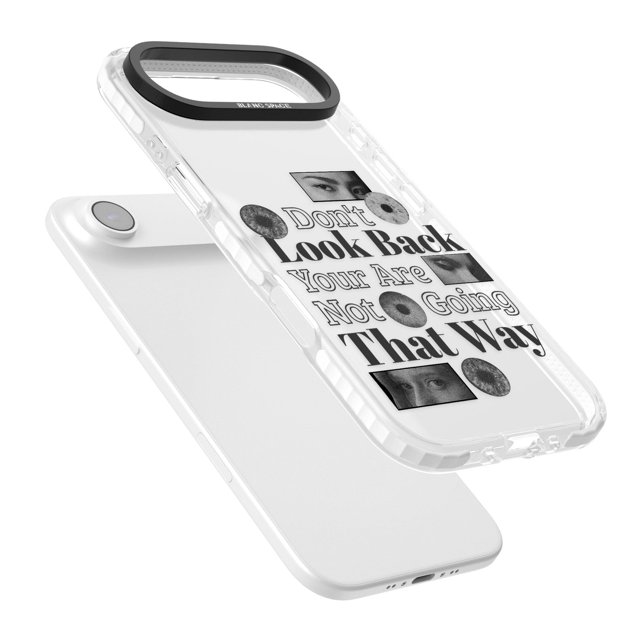 Dont Look Back iPhone 17 Air Impact Clear Phone Case Colours