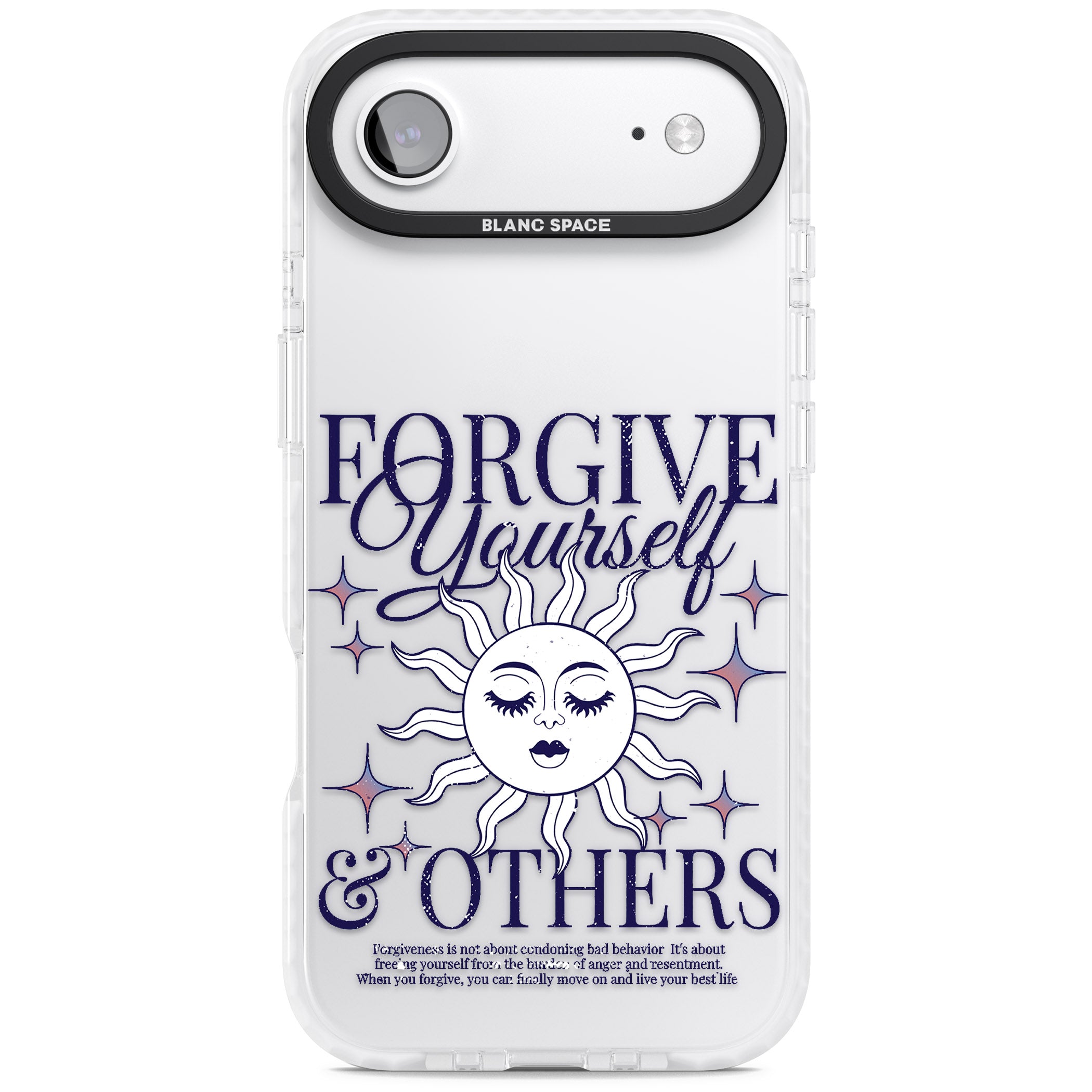 Forgiveness iPhone 17 Air Impact Clear Phone Case