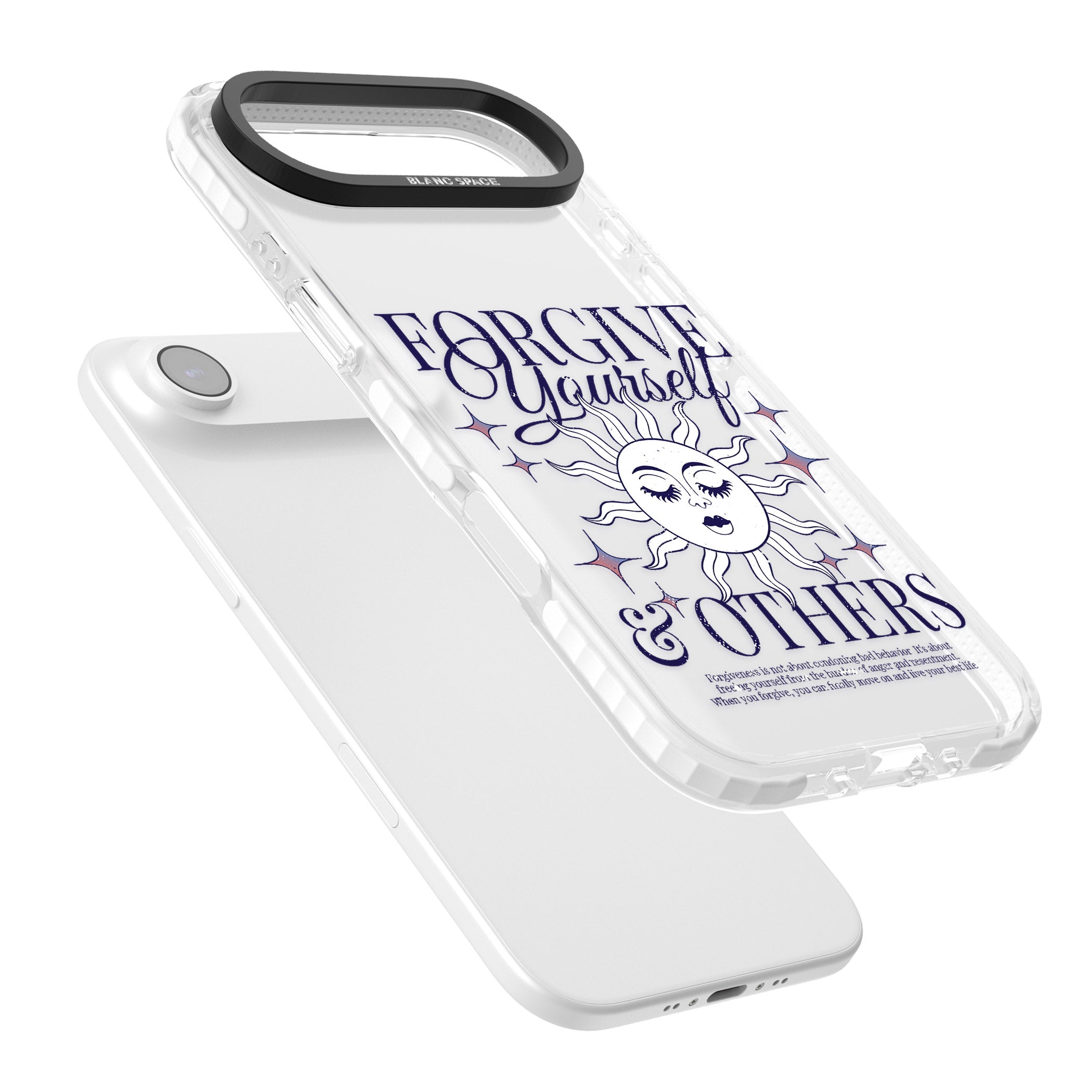 Forgiveness iPhone 17 Air Impact Clear Phone Case Colours