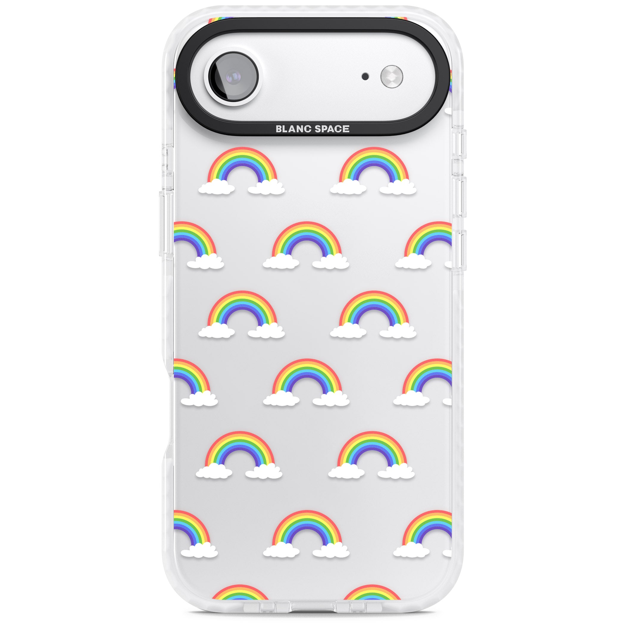 Rainbow Dream iPhone 17 Air Impact Clear Phone Case