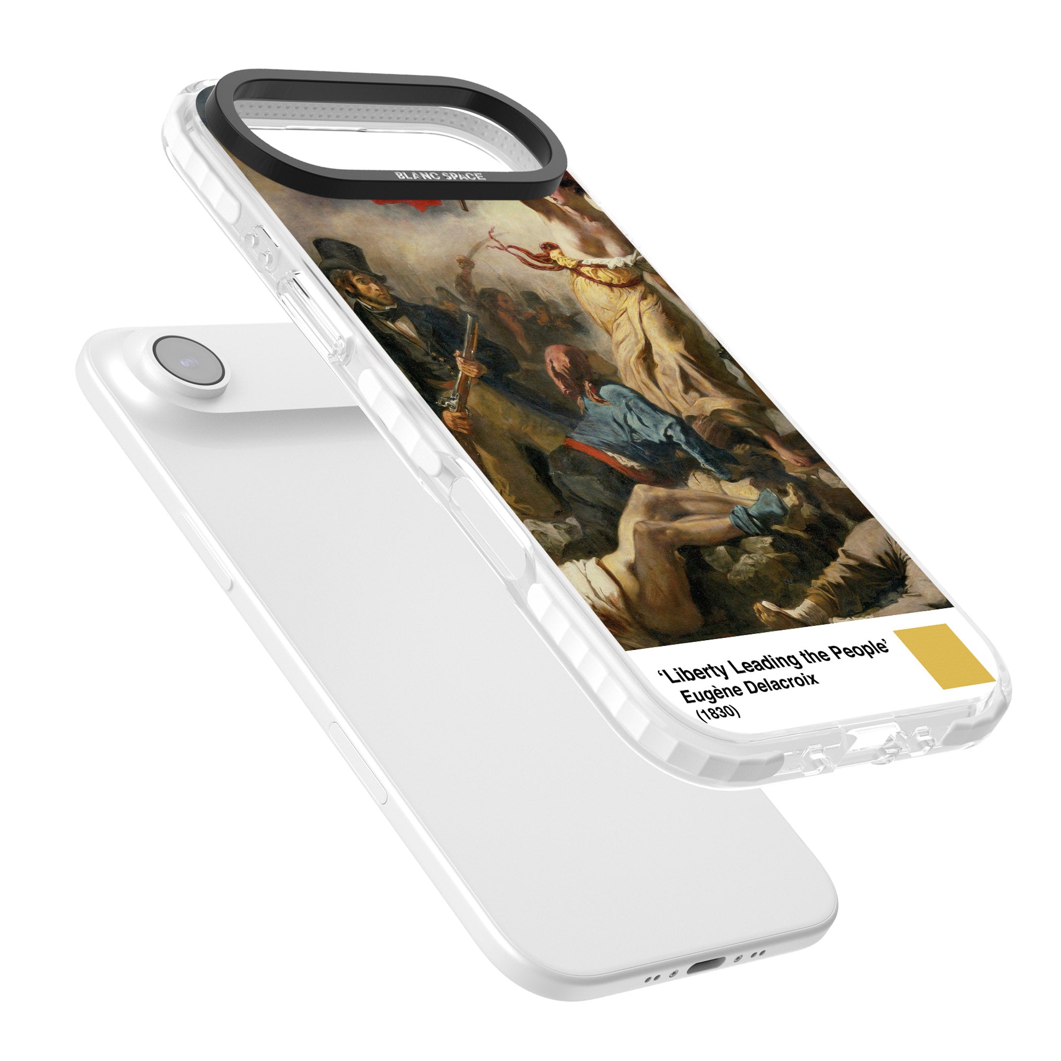 Liberty Leading The People iPhone 17 Air Impact Clear Phone Case Colours