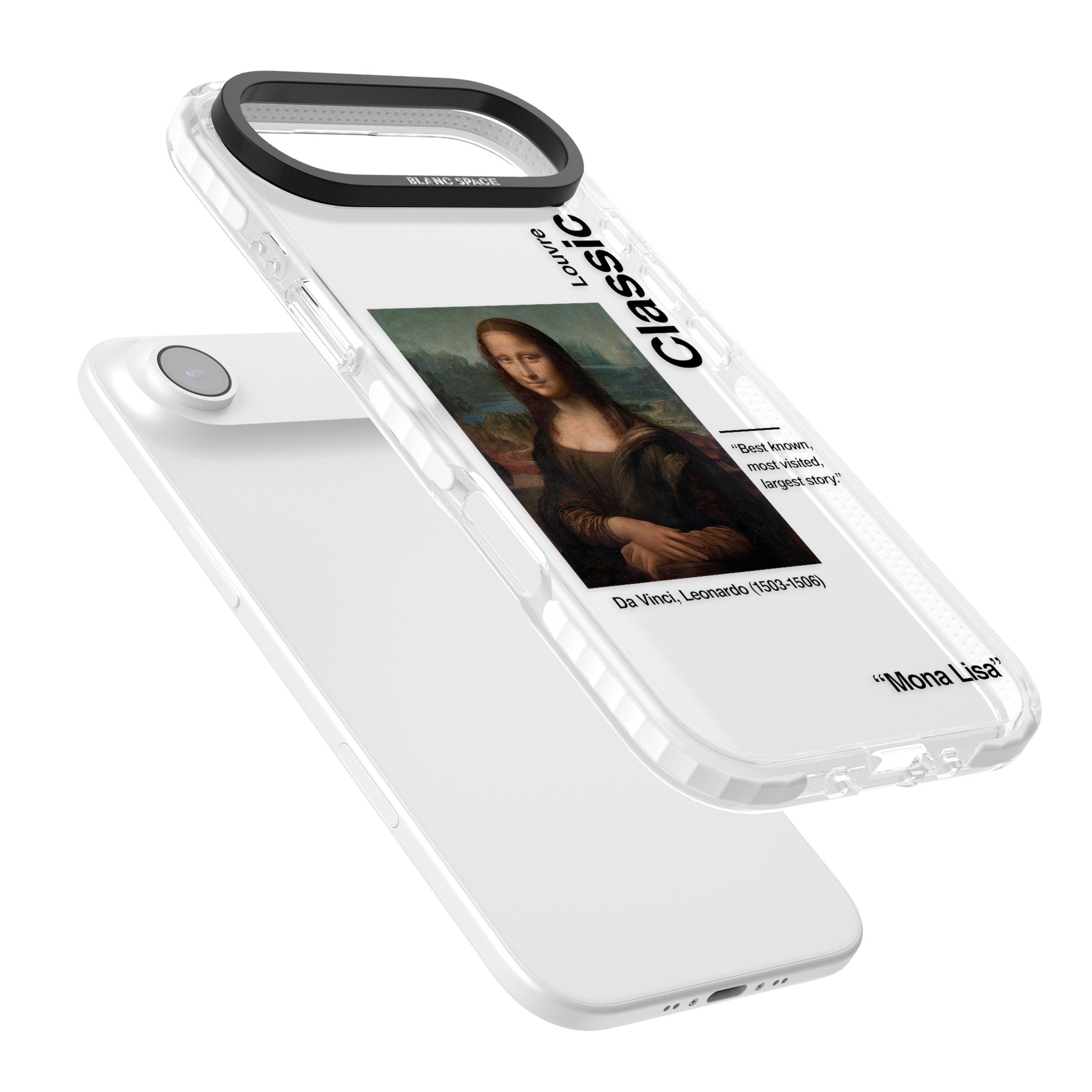 Mona Lisa Leonardo Da Vinci iPhone 17 Air Impact Clear Phone Case Colours