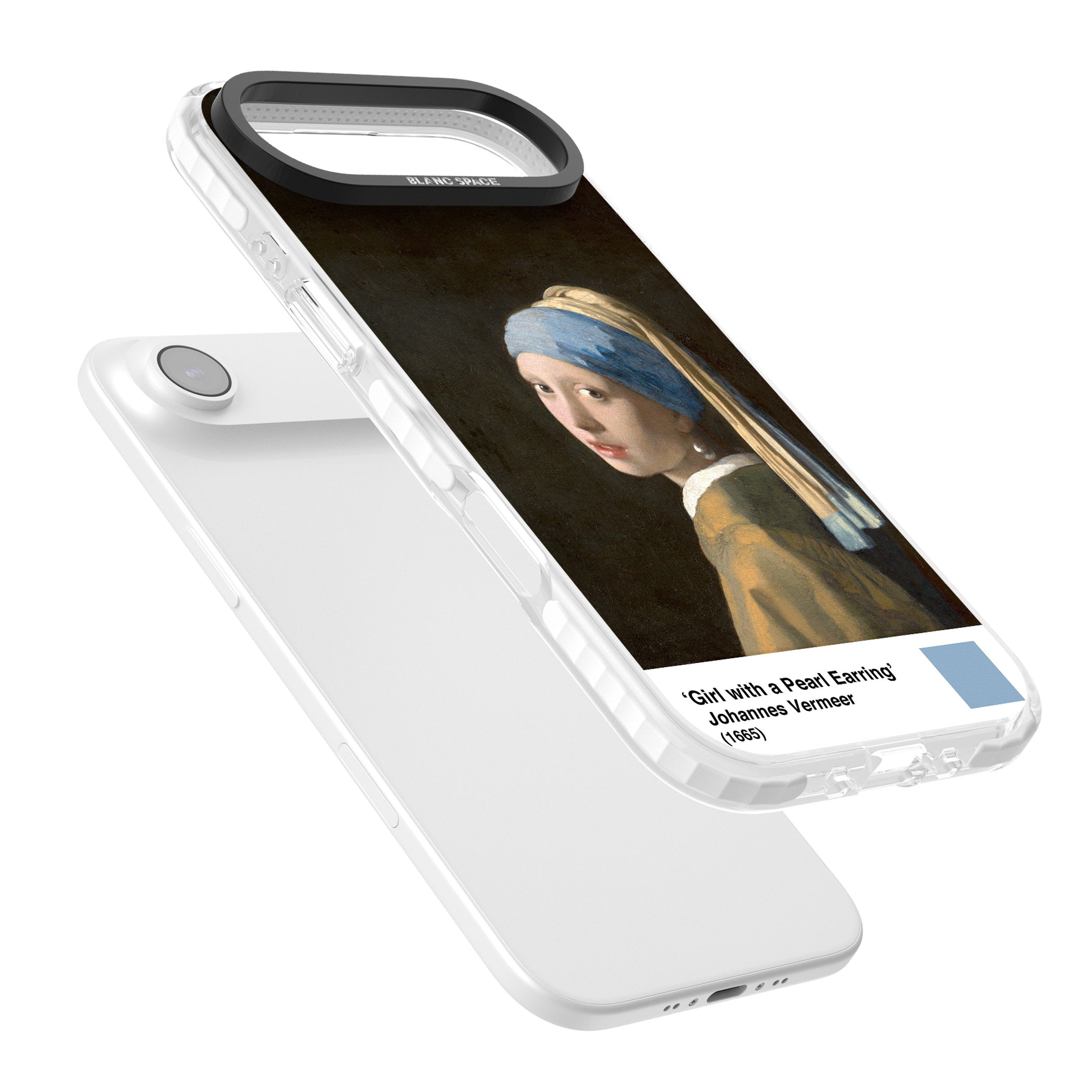 Girl With A Pearl Earring iPhone 17 Air Impact Clear Phone Case Colours