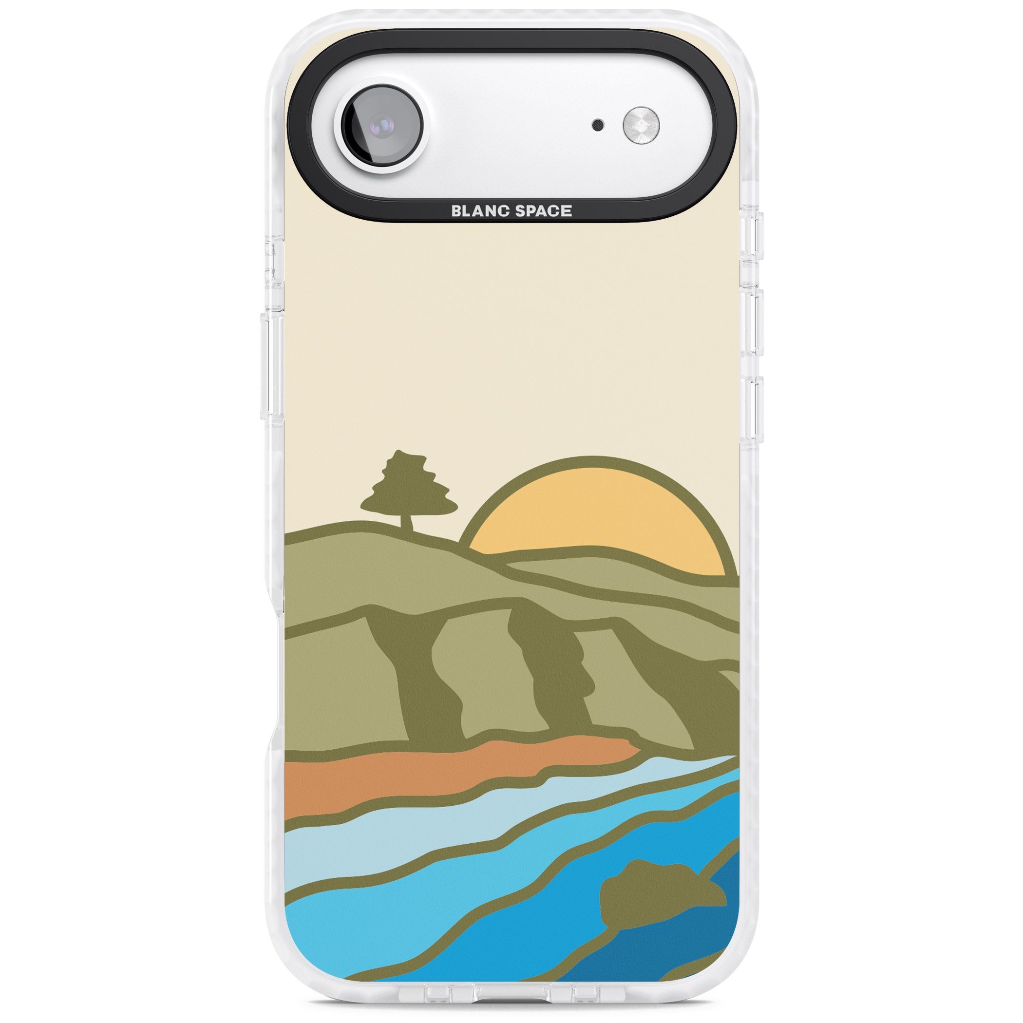 North Sunset iPhone 17 Air Impact Clear Phone Case