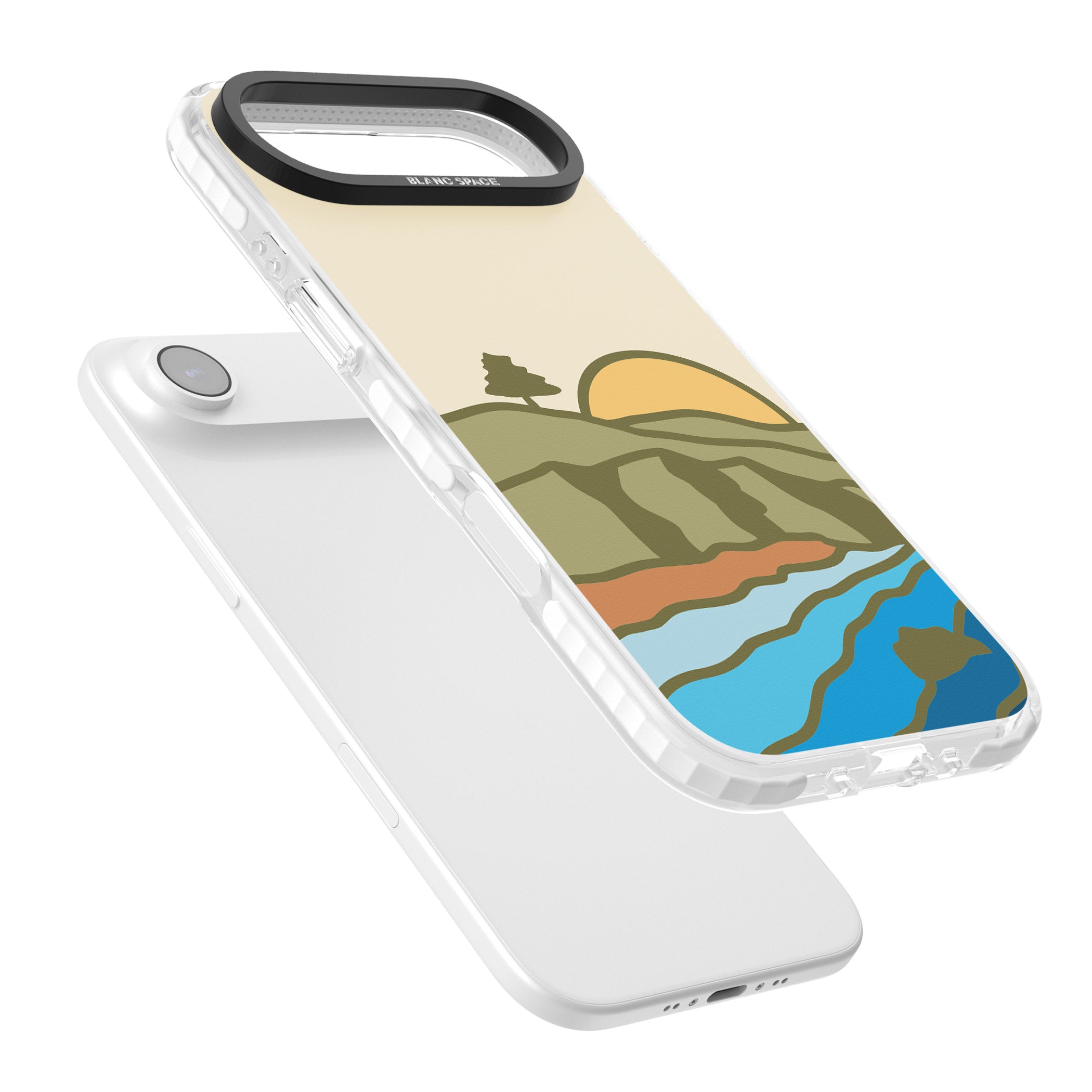 North Sunset iPhone 17 Air Impact Clear Phone Case Colours