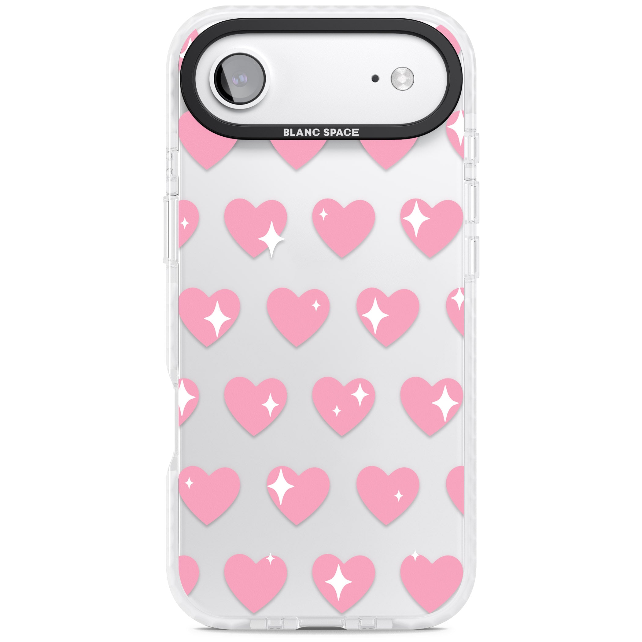 Sweet Hearts iPhone 17 Air Impact Clear Phone Case