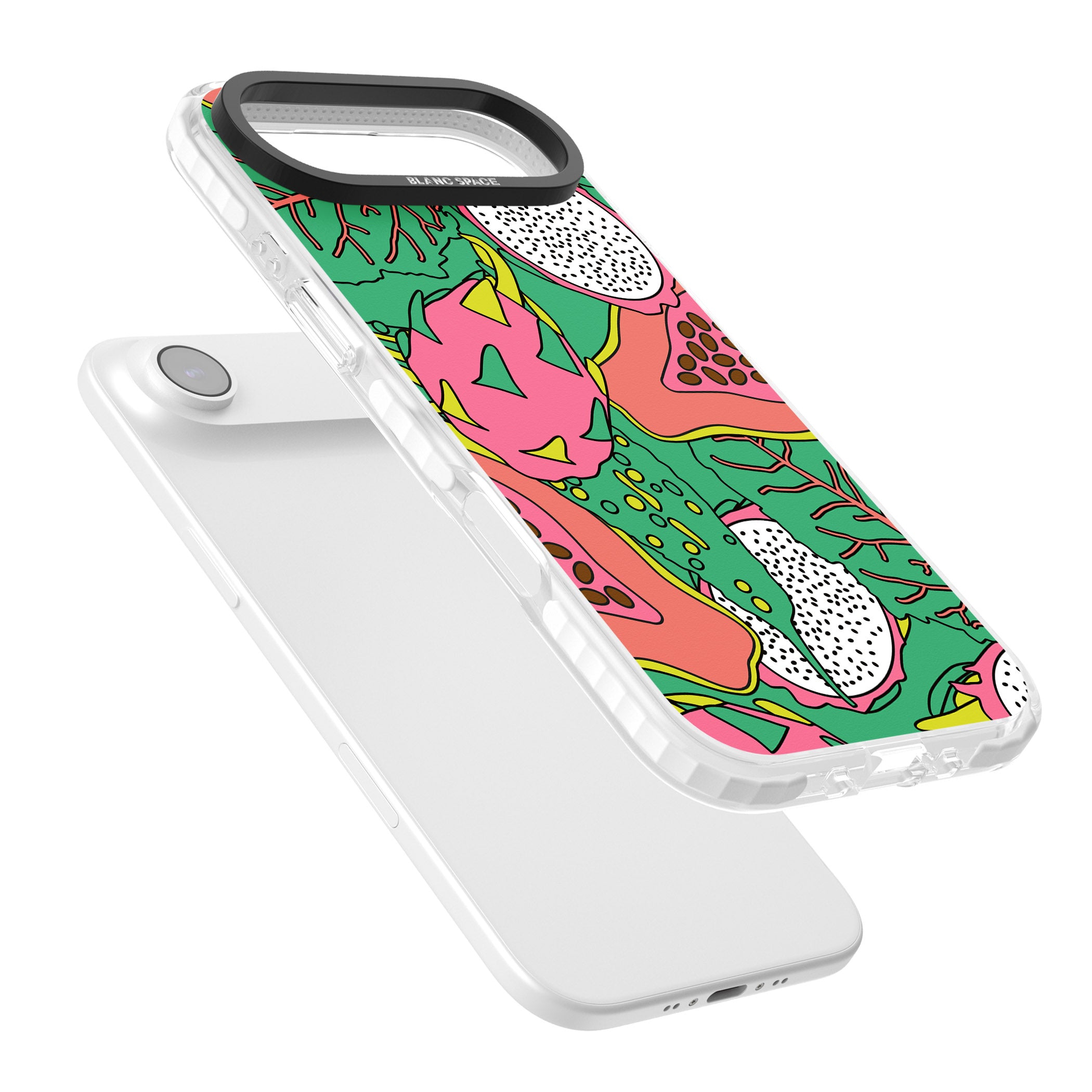 Psychedelic Salad iPhone 17 Air Impact Clear Phone Case Colours