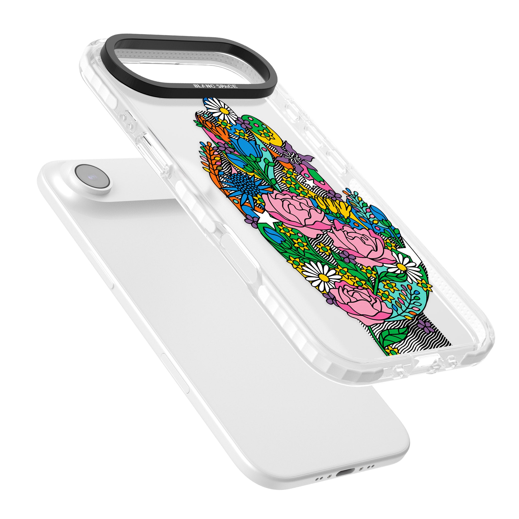 Garden Touch iPhone 17 Air Impact Clear Phone Case Colours