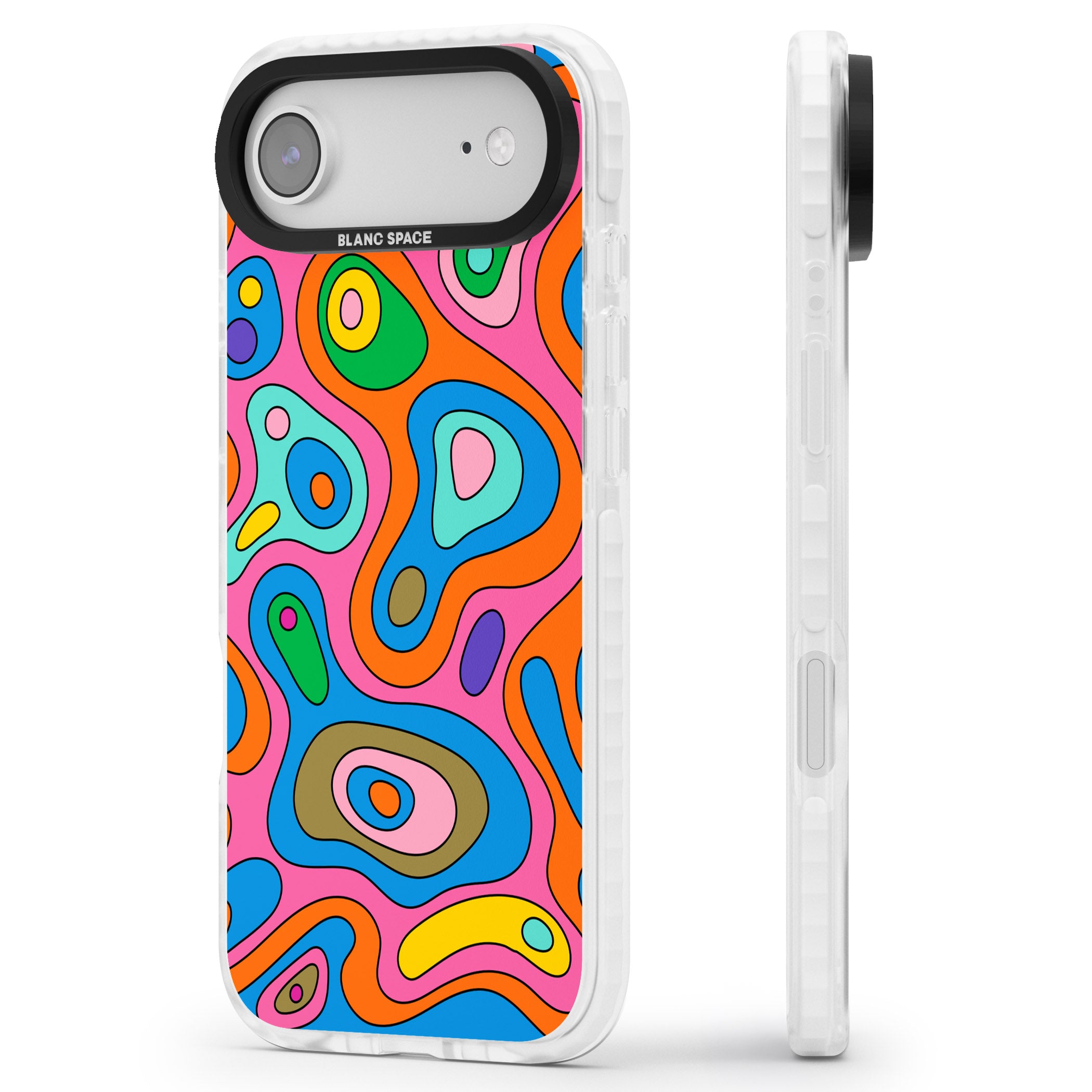 Euphoria iPhone 17 Air Impact Clear Phone Case Side Profile