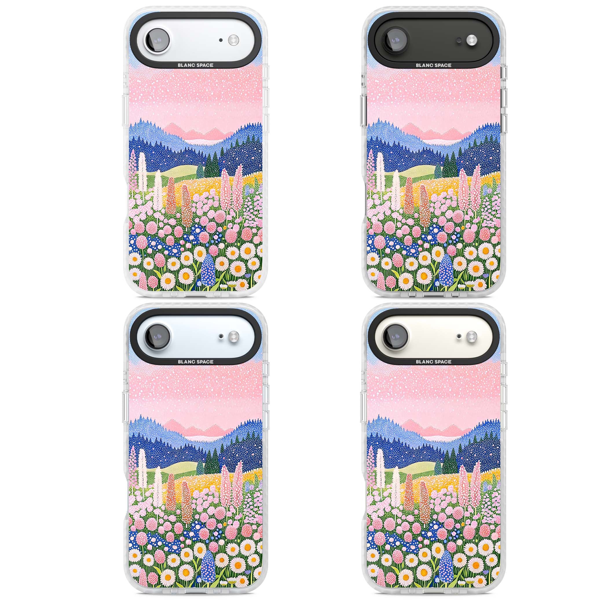 Valley Horizon cottagecore iPhone case | Black Impact case for iPhone Air