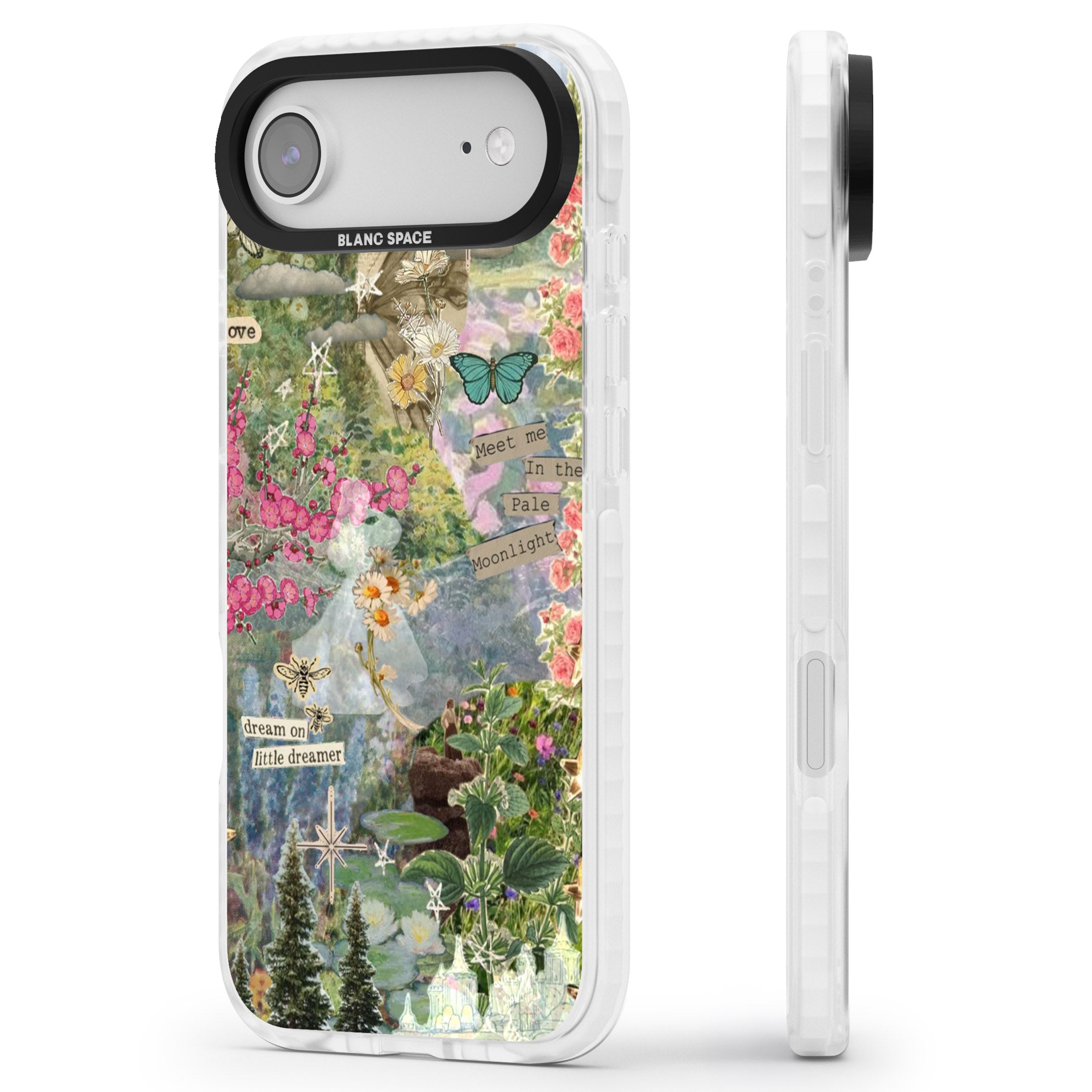 Spring Day iPhone 17 Air Impact Clear Phone Case Side Profile