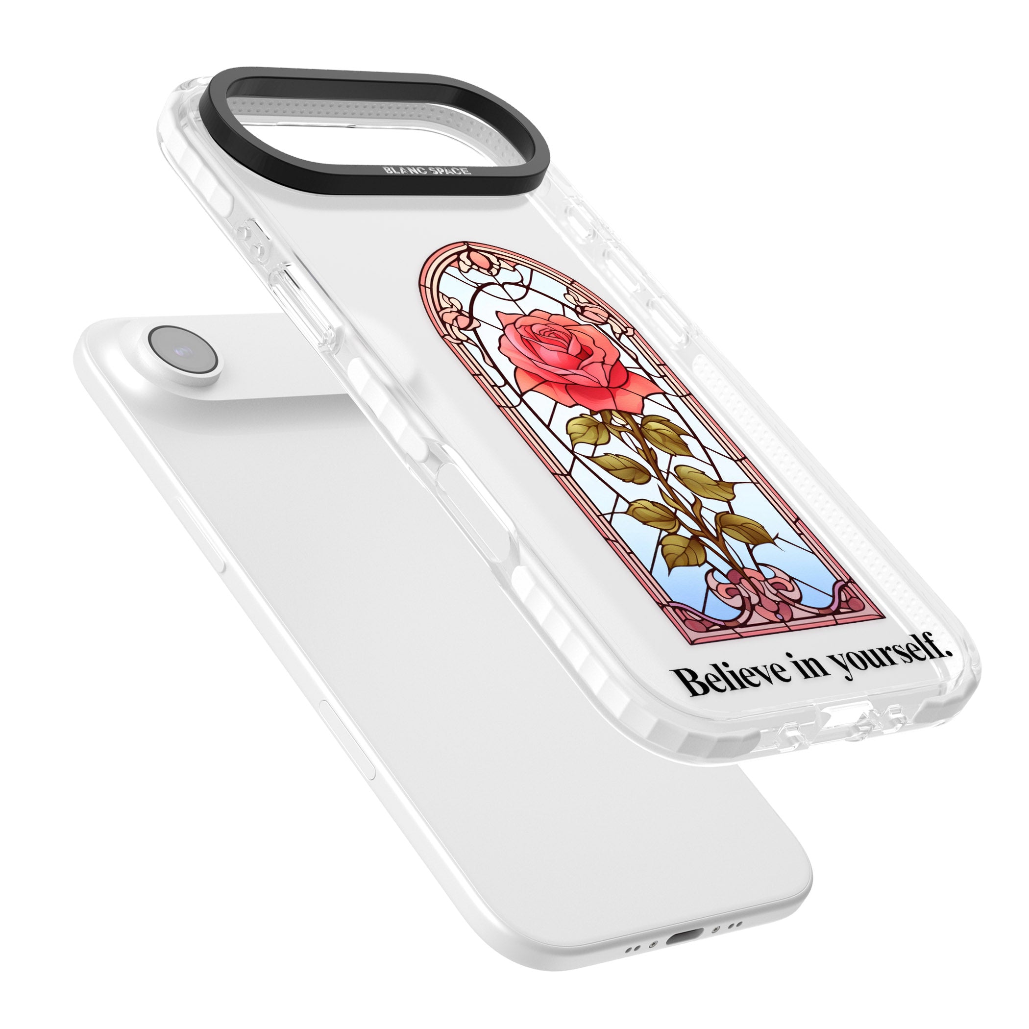 Believe In Yourself iPhone 17 Air Impact Clear Phone Case Colours