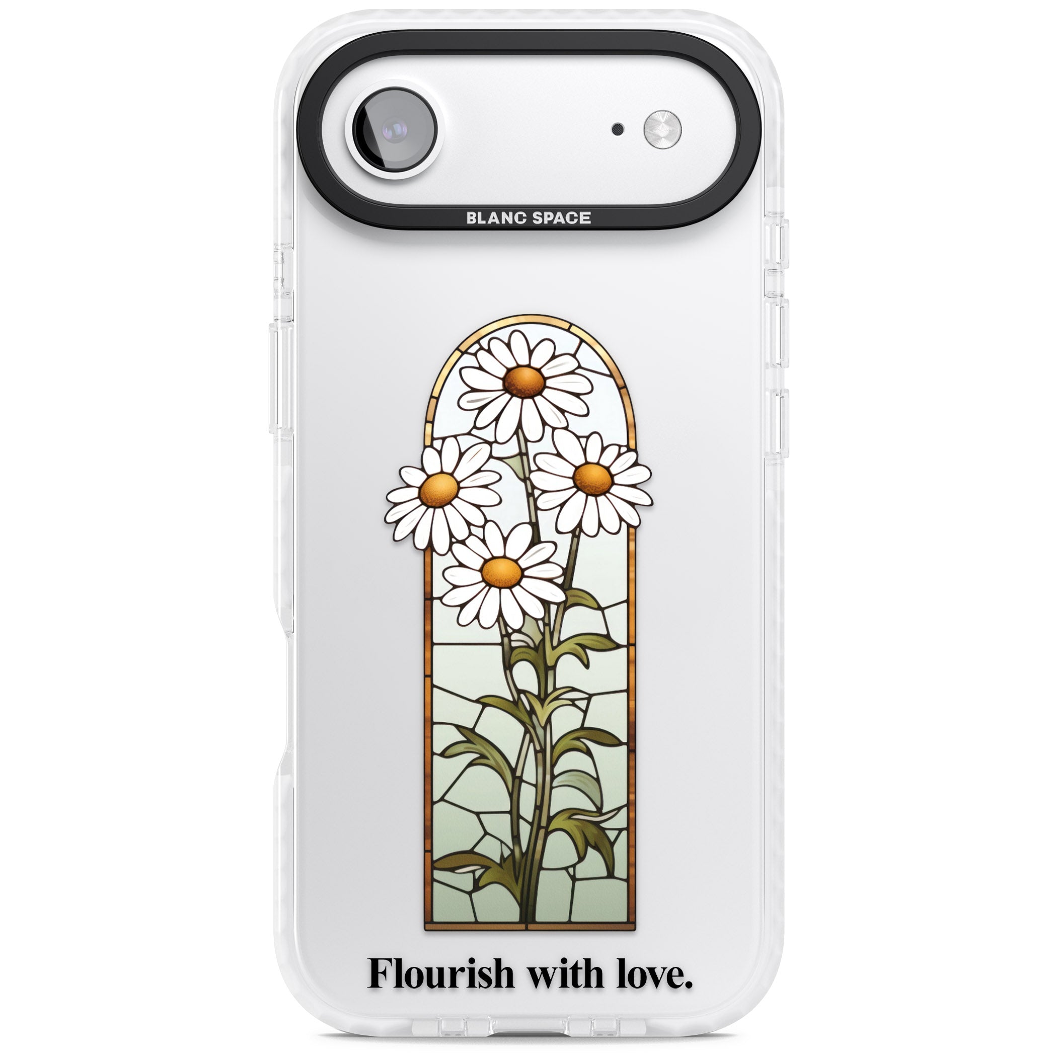 Flourish With Love iPhone 17 Air Impact Clear Phone Case