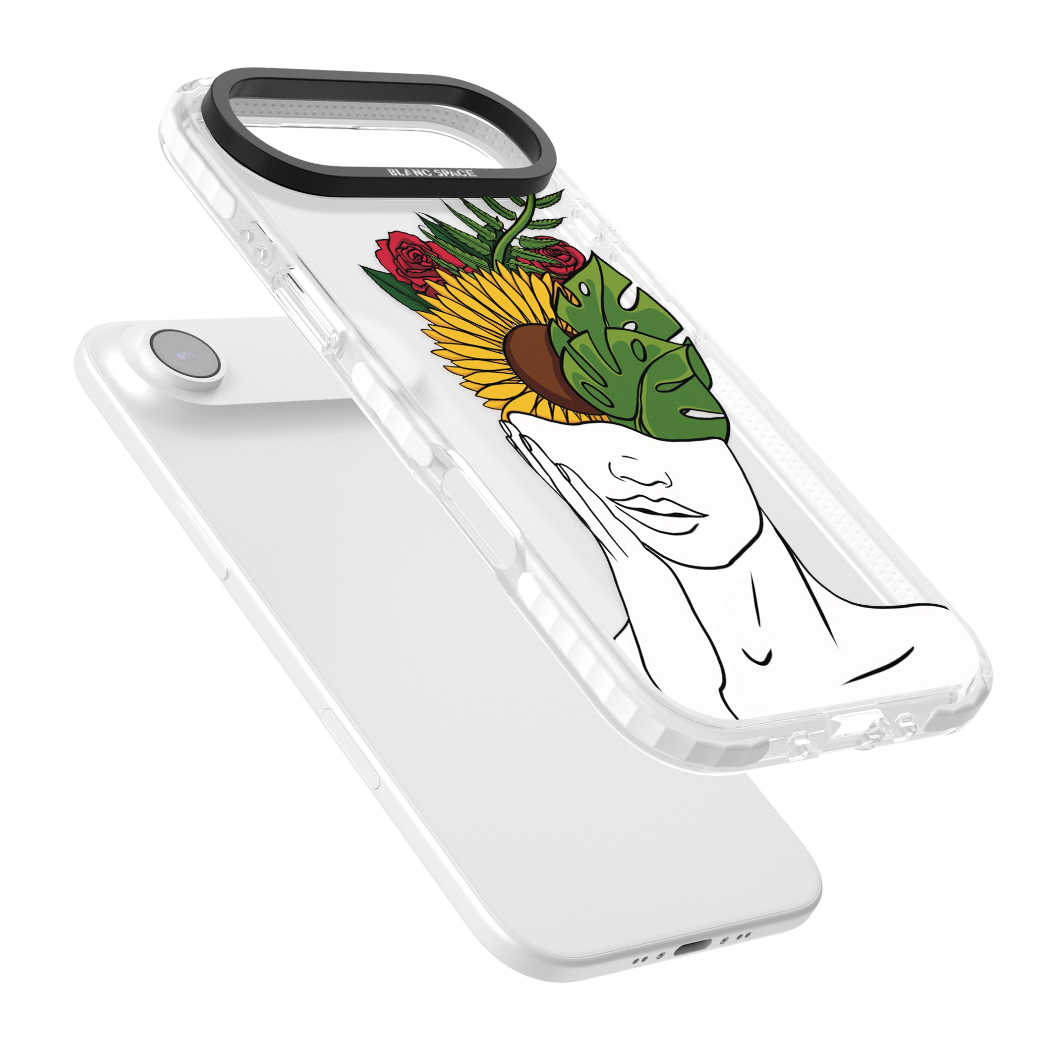 Let The Mind Flourish iPhone 17 Air Impact Clear Phone Case Colours