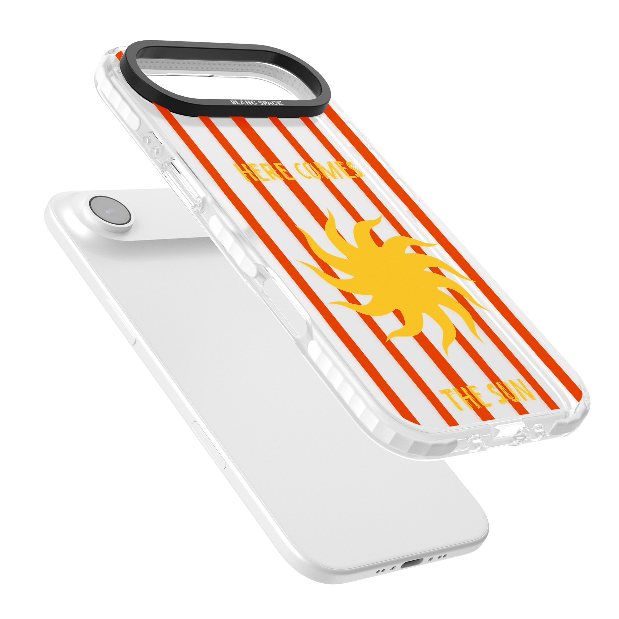 Here Comes The Sun iPhone 17 Air Impact Clear Phone Case Colours