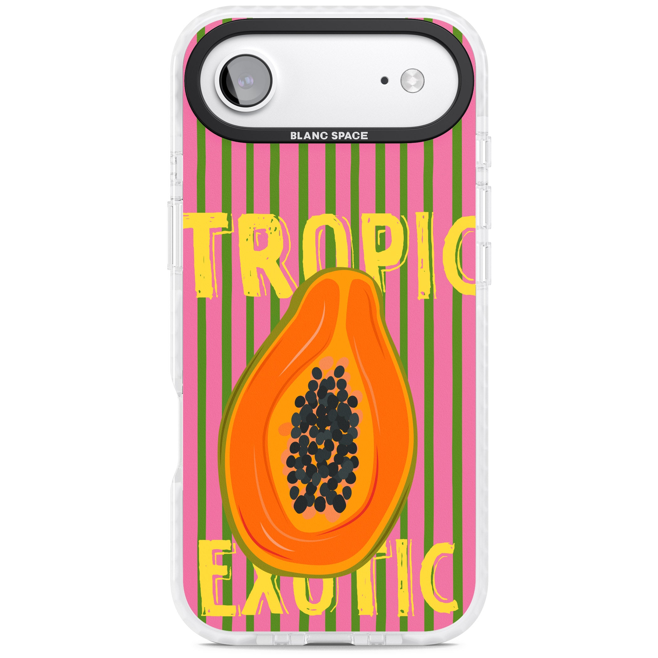 Tropic Exotic iPhone 17 Air Impact Clear Phone Case