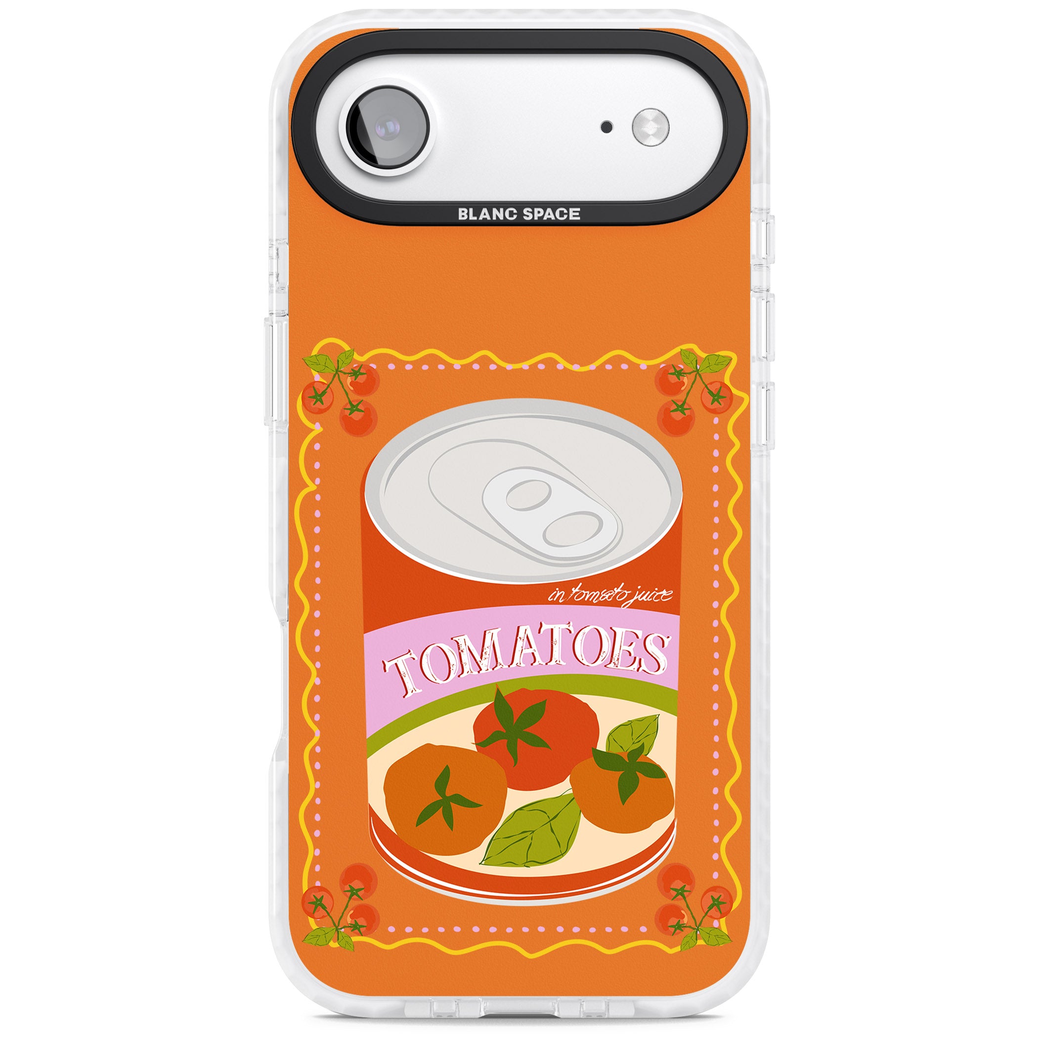 Tomato Soup Can iPhone 17 Air Impact Clear Phone Case