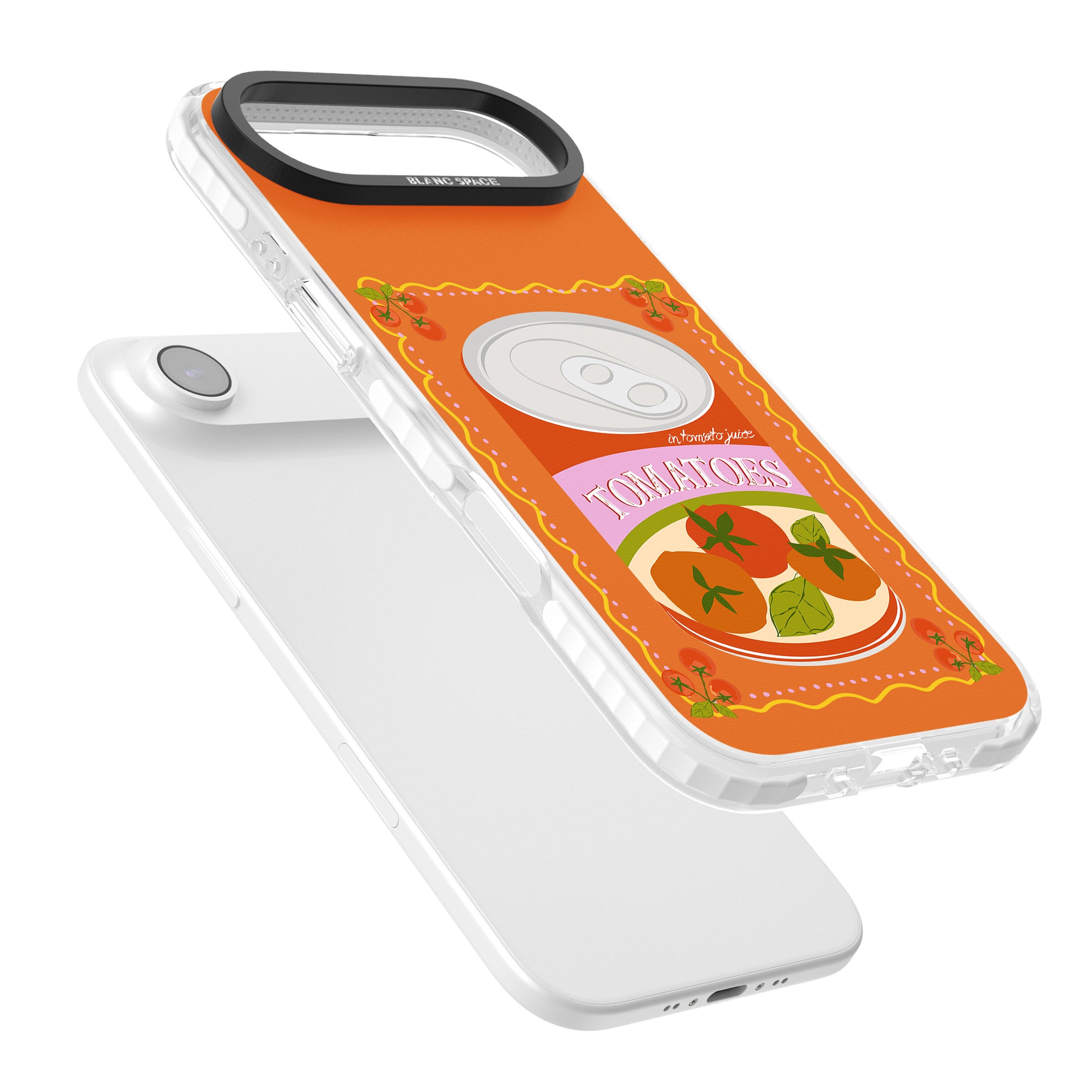 Tomato Soup Can iPhone 17 Air Impact Clear Phone Case Colours