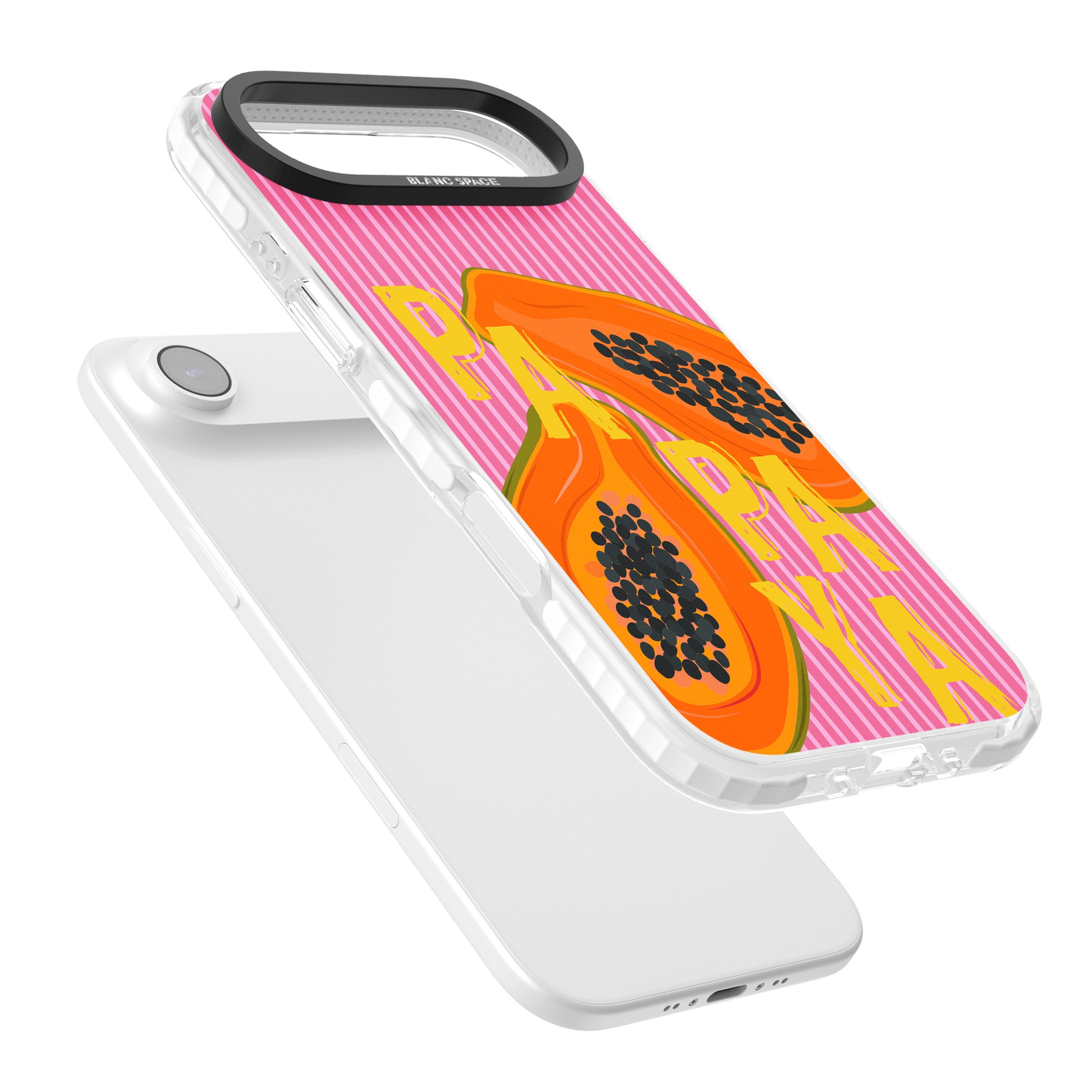 Papaya iPhone 17 Air Impact Clear Phone Case Colours