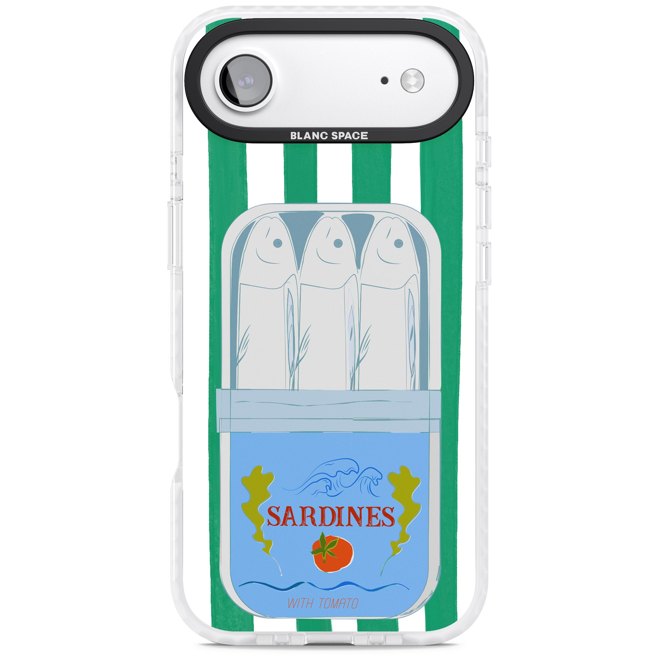 Italian Coastal Sardines iPhone 17 Air Impact Clear Phone Case