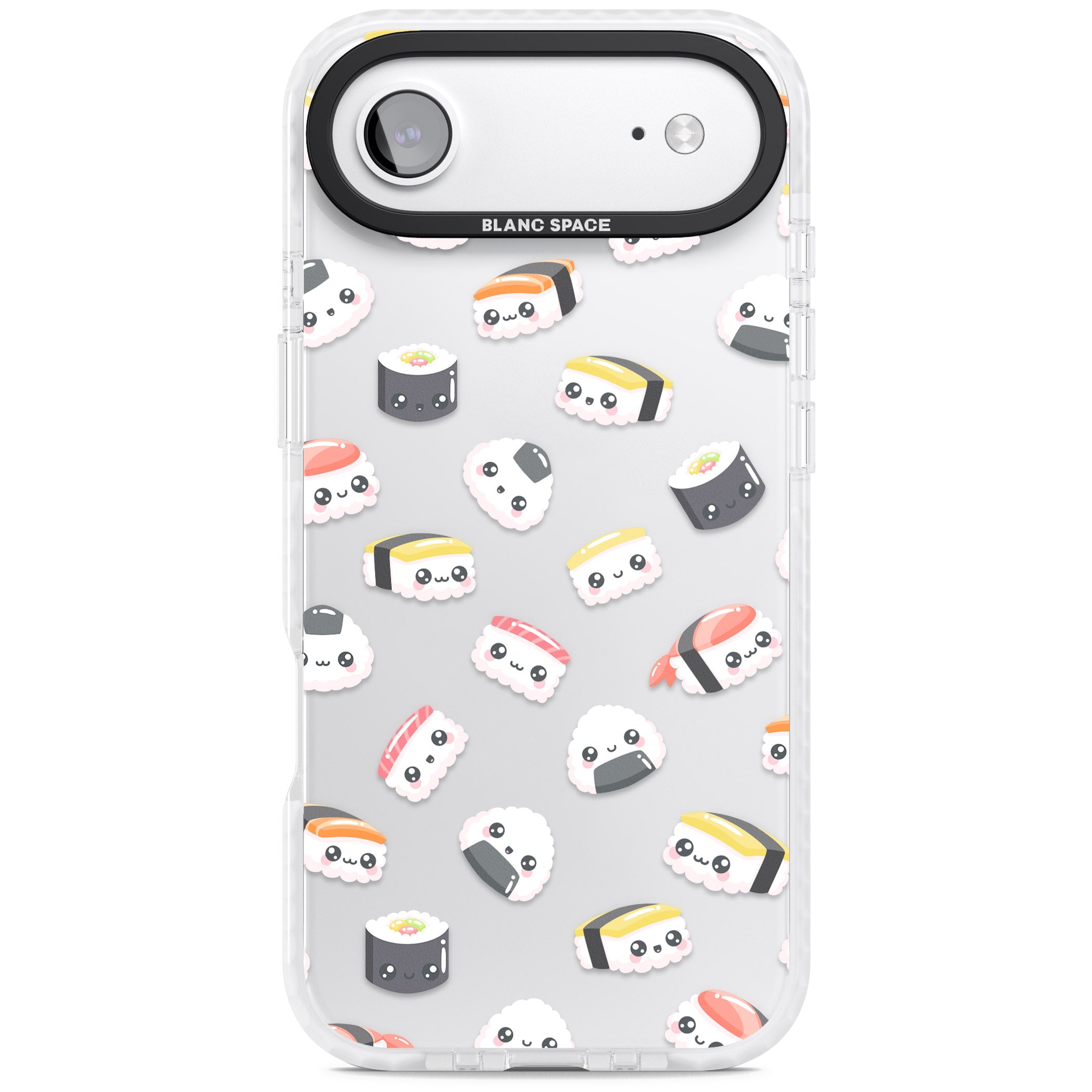 Kawaii Sushi iPhone 17 Air Impact Clear Phone Case