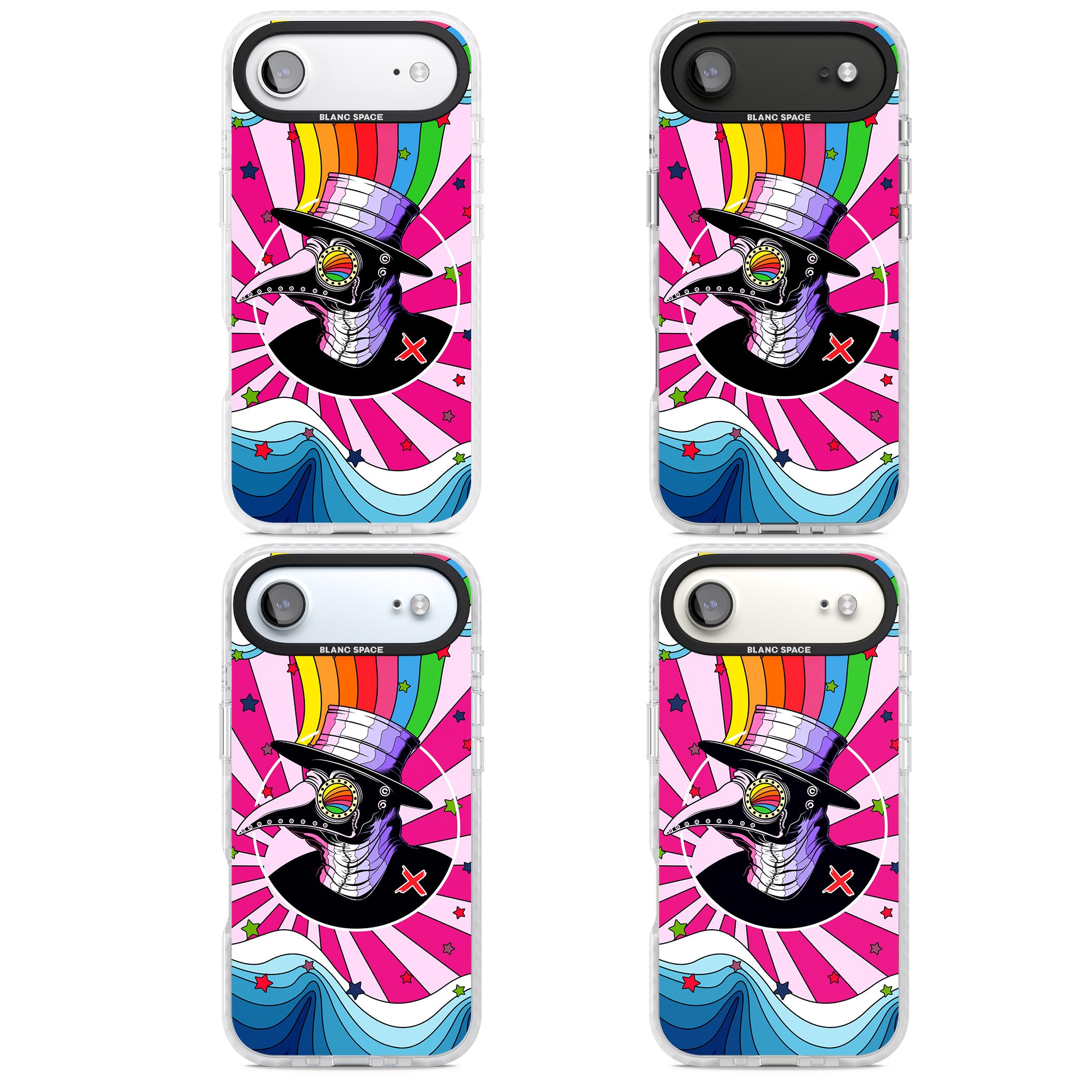 Plague Doctor Passion iPhone 17 Air Impact Clear Phone Case APT Impact Protection