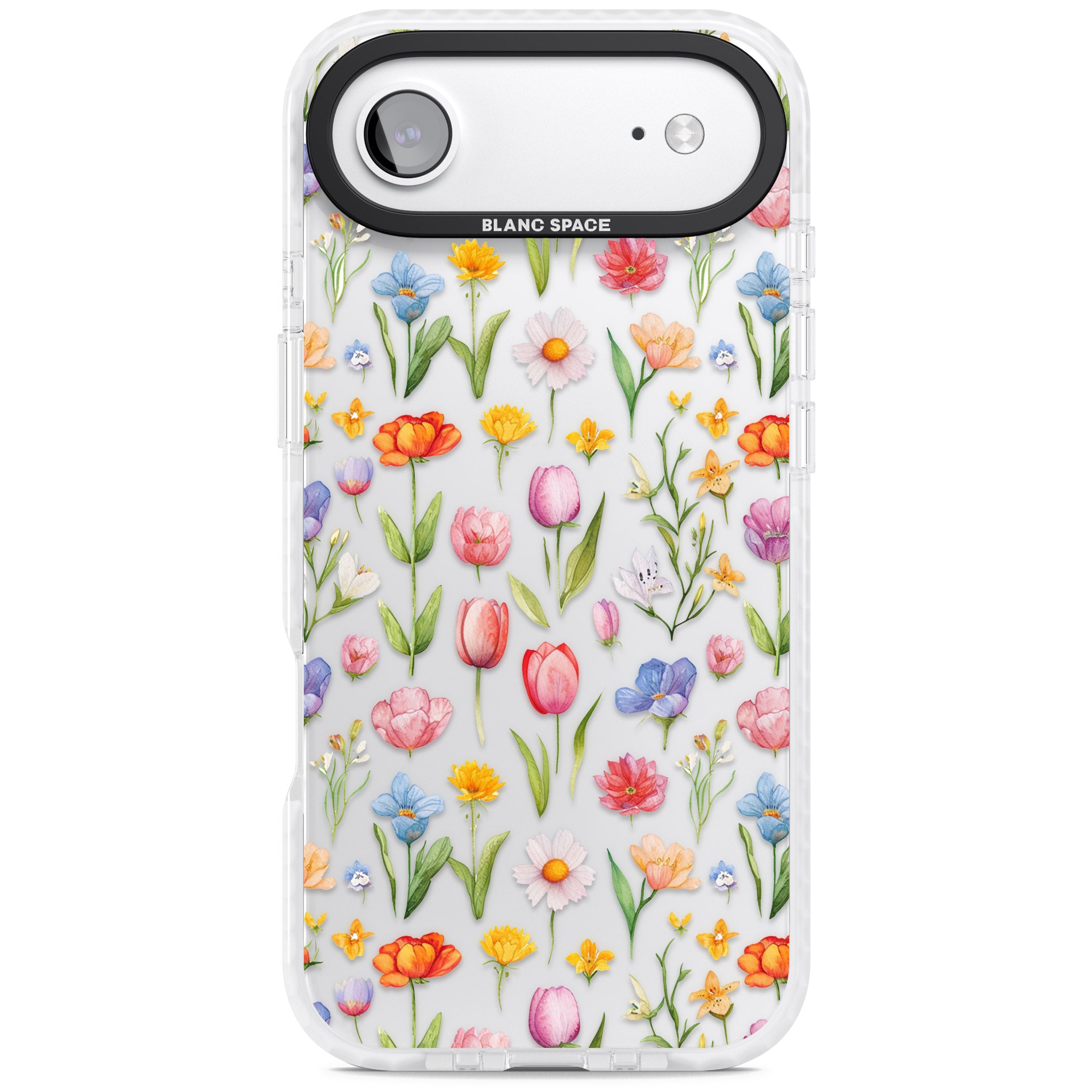Small Flower Mix iPhone 17 Air Impact Clear Phone Case