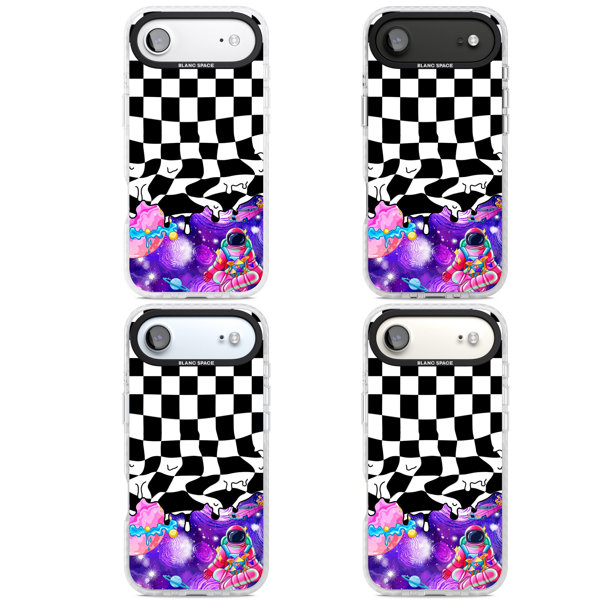 Washed Out iPhone 17 Air Impact Clear Phone Case APT Impact Protection