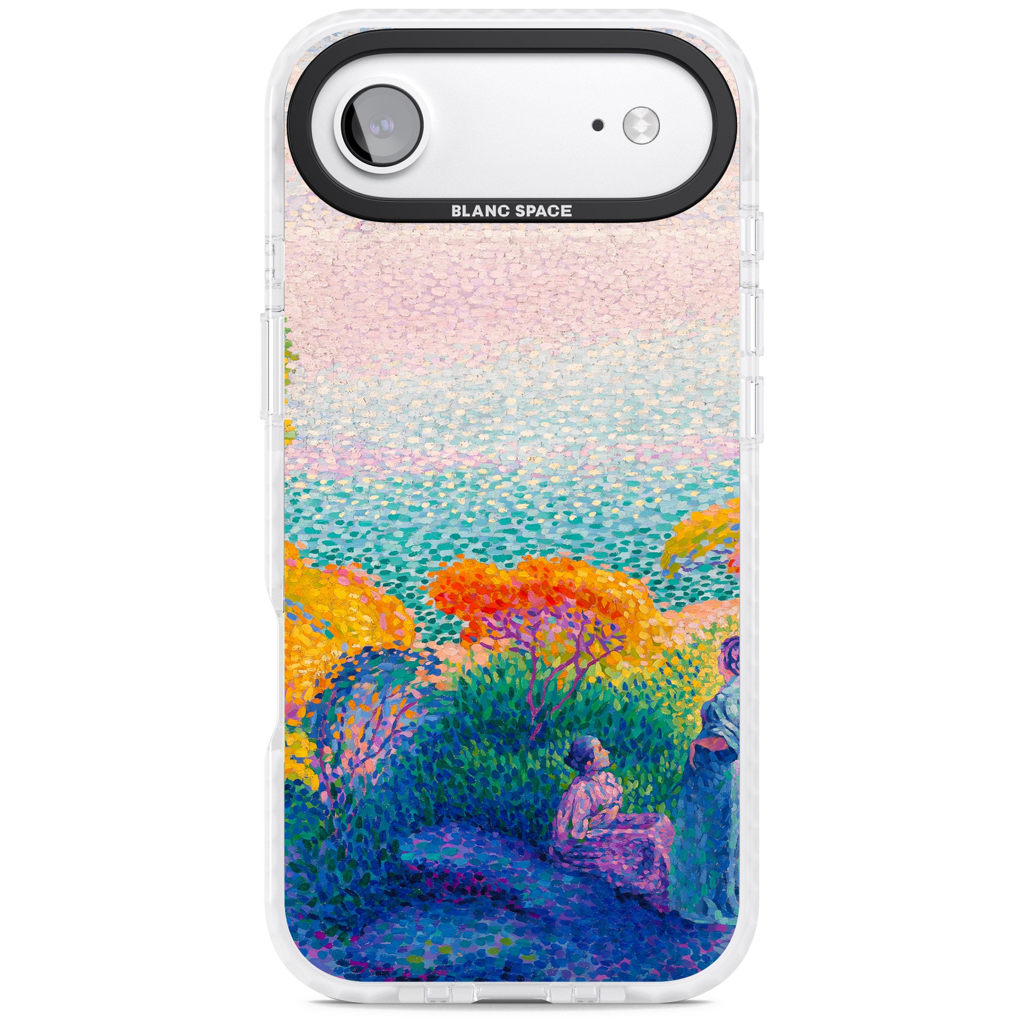 Two Women by the Shore iPhone 17 Air Impact Clear Phone Case