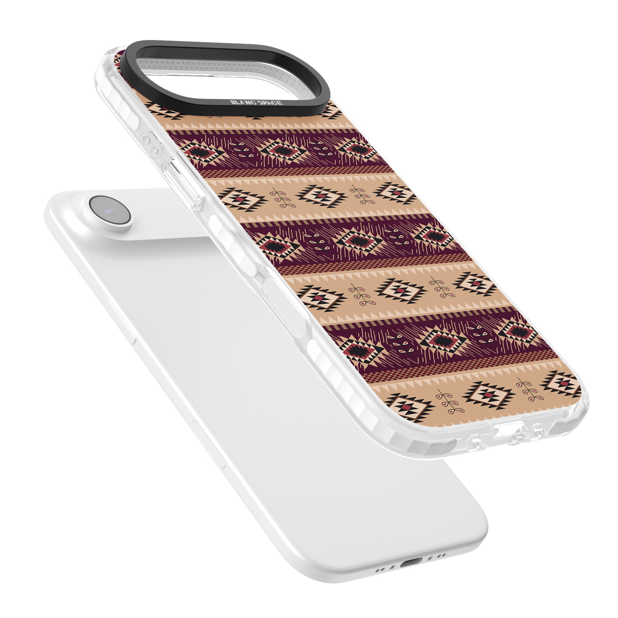 Western Poncho iPhone 17 Air Impact Clear Phone Case Colours