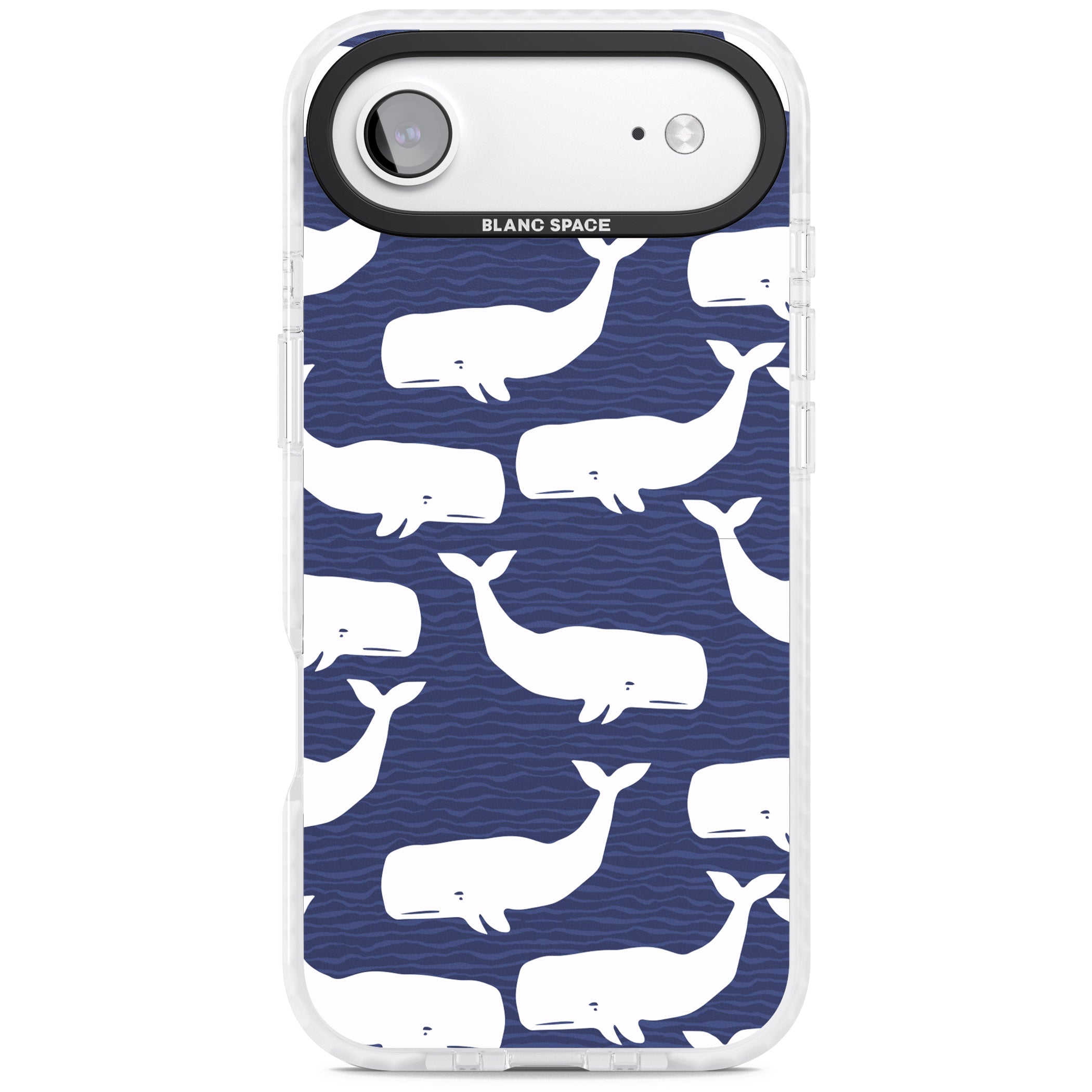 Whale Dreams iPhone 17 Air Impact Clear Phone Case