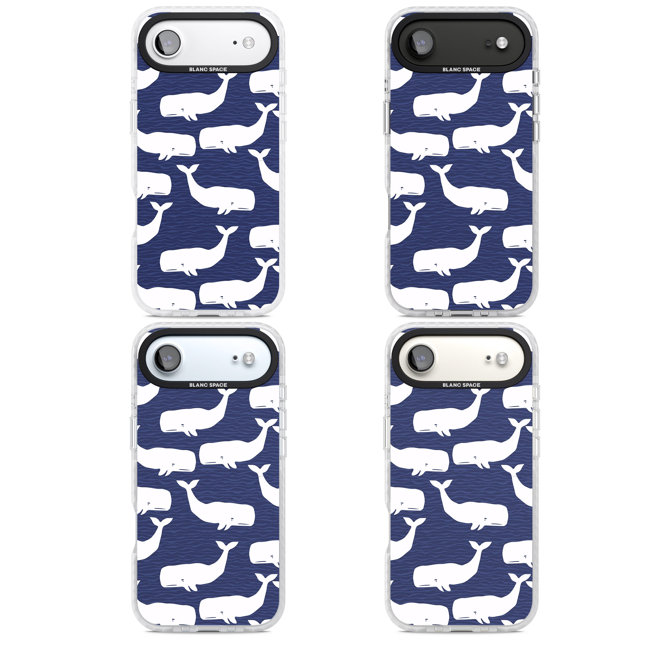 Whale Dreams iPhone 17 Air Impact Clear Phone Case APT Impact Protection