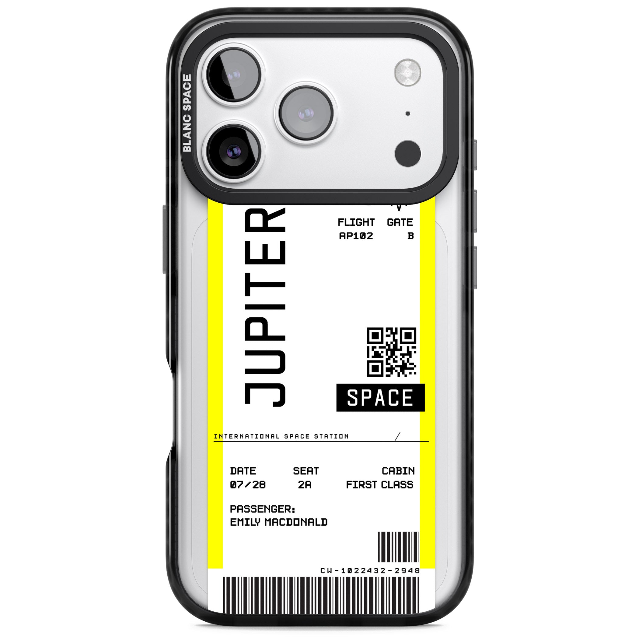 Personalised Jupiter Travel Ticket