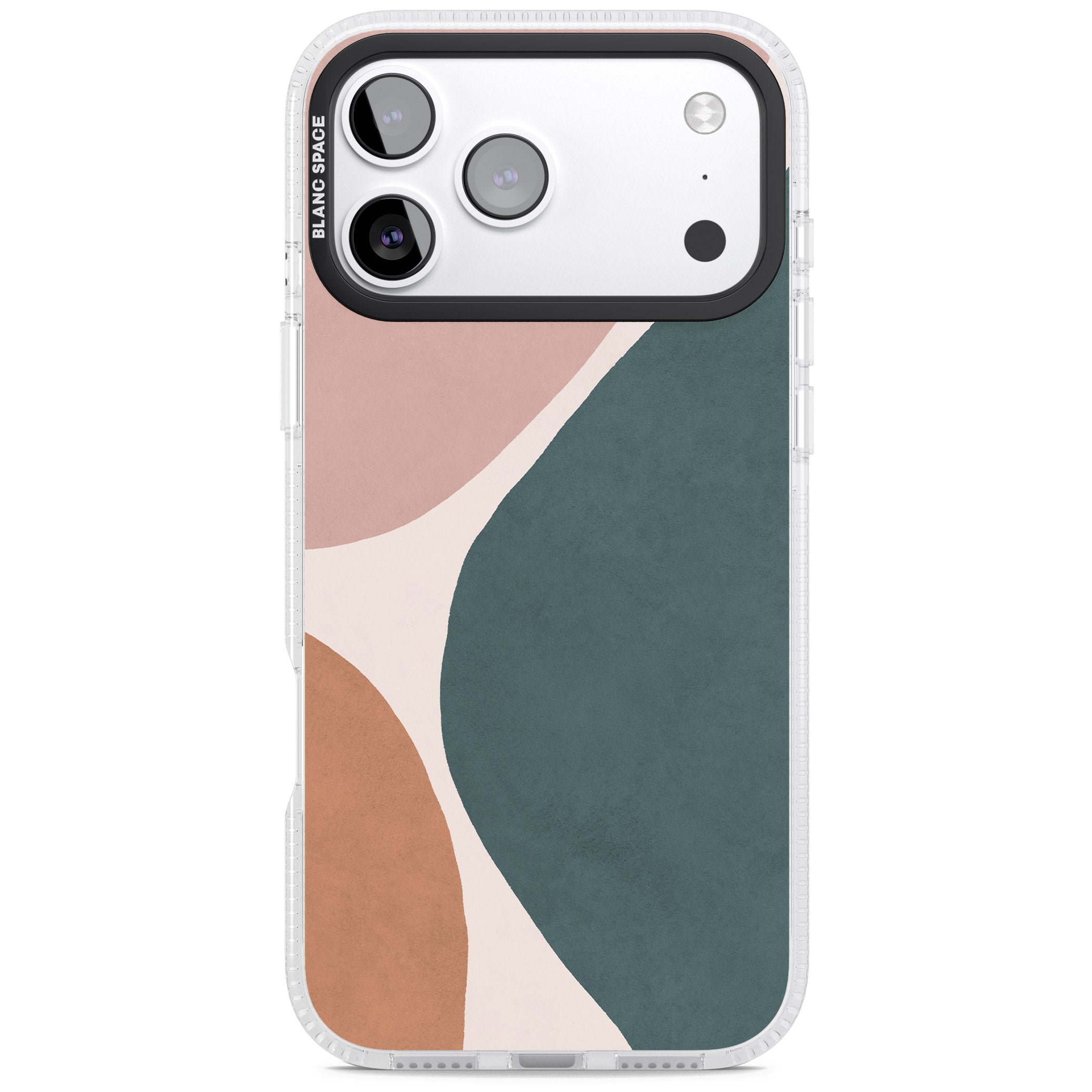 Lush Abstract Watercolour Design #8 iPhone 17 Pro Impact Air Clear Phone Case