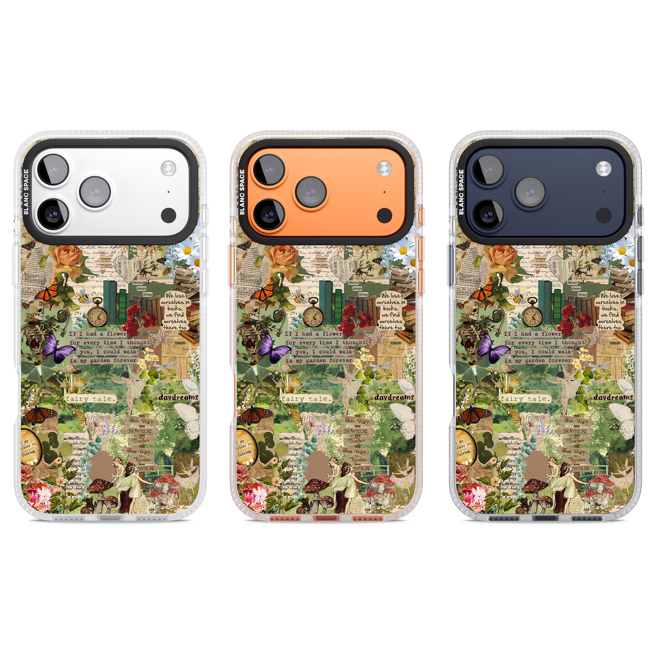 Enchanted Collage iPhone 17 Pro Impact Air Clear Phone Case APT Impact Protection