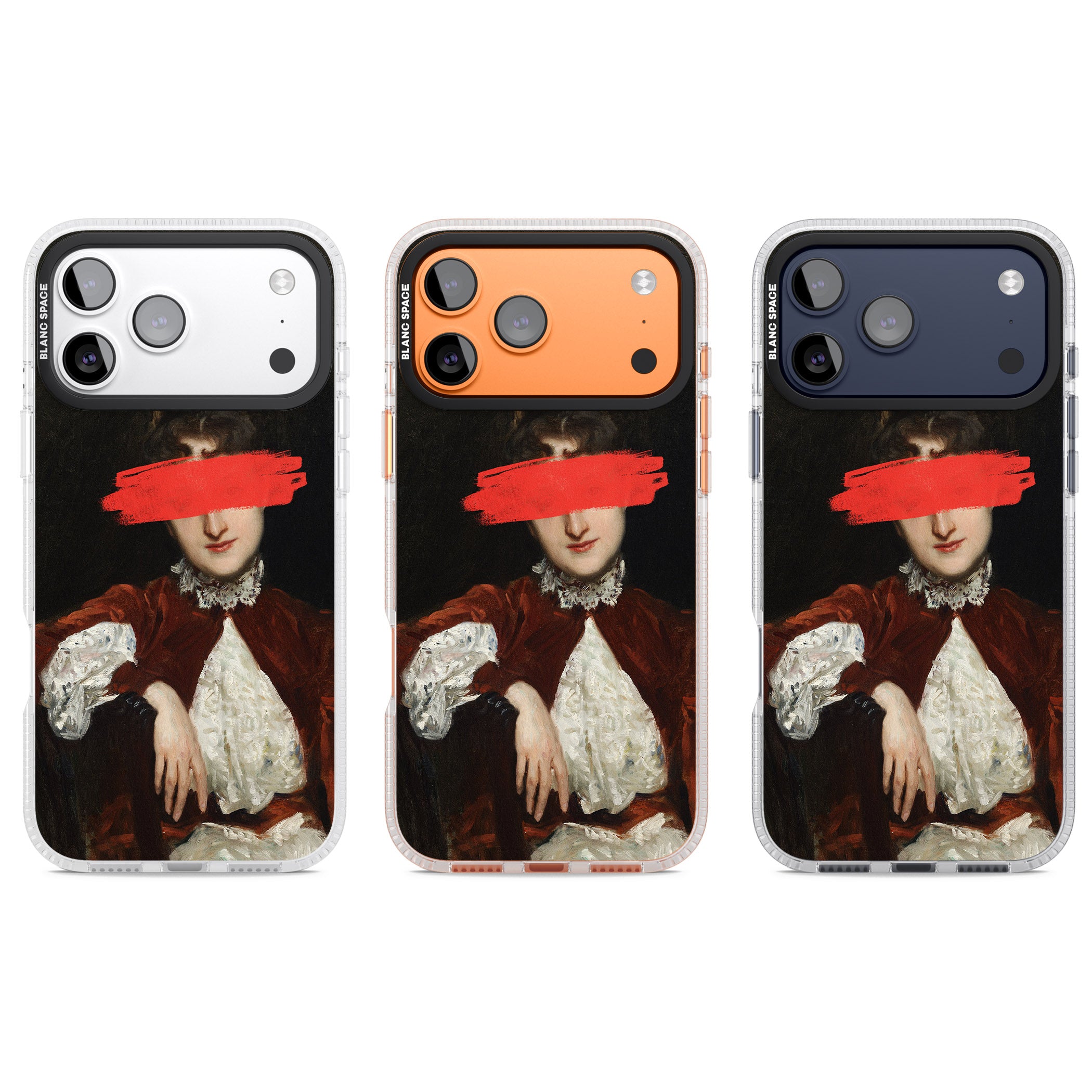 Paint Stroke iPhone 17 Pro Impact Air Clear Phone Case APT Impact Protection