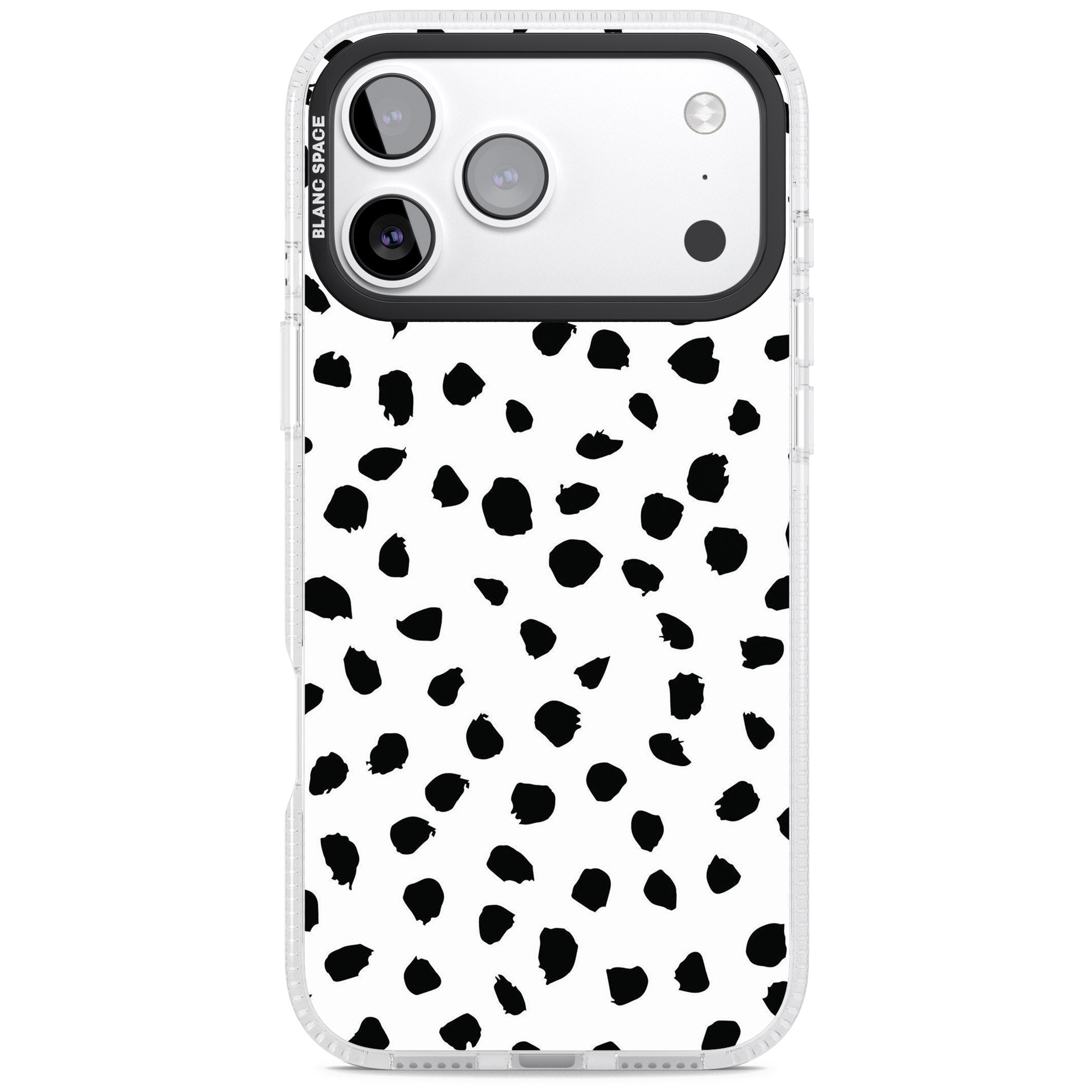 Dalmatian Print iPhone 17 Pro Impact Air Clear Phone Case