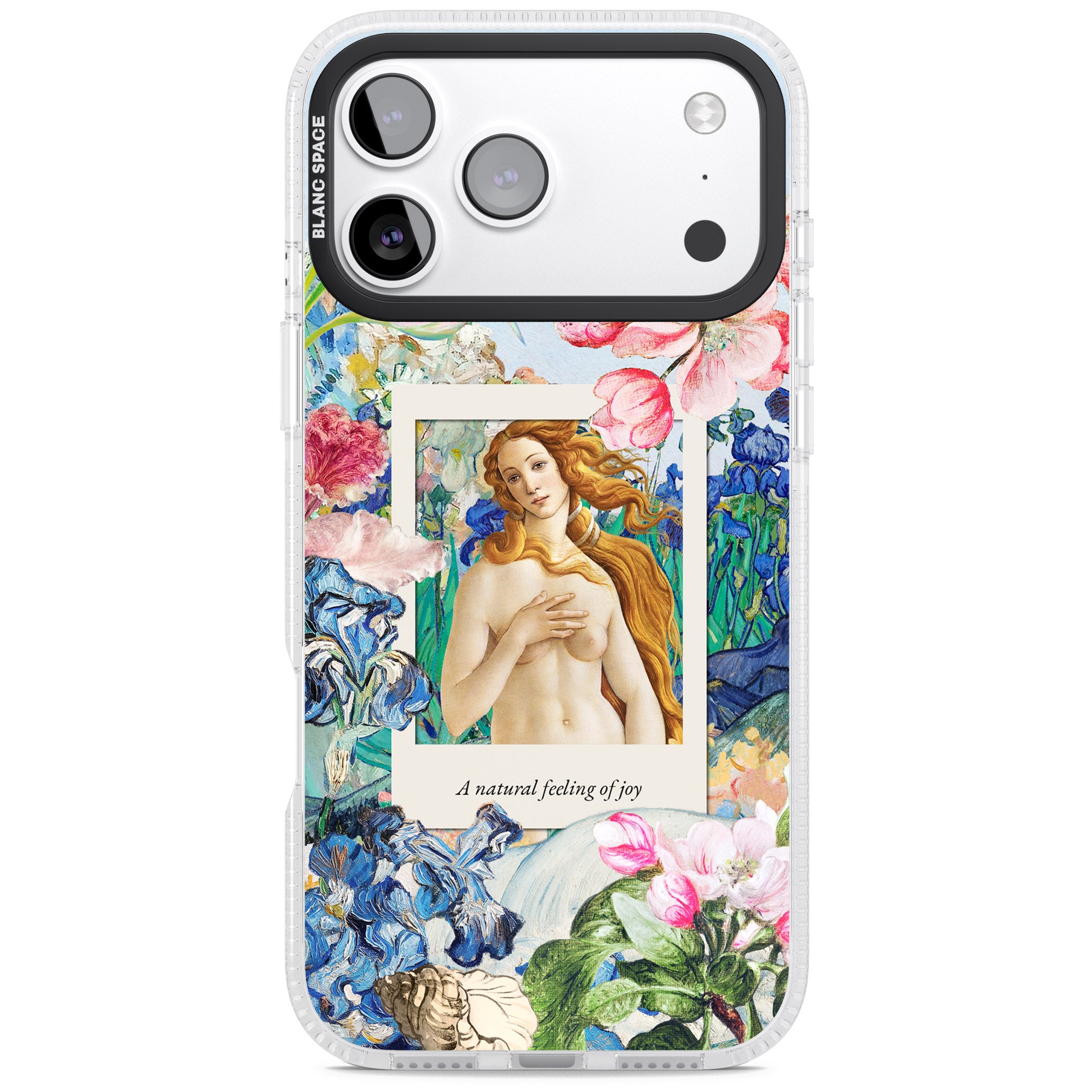Botticelli Venus iPhone 17 Pro Impact Air Clear Phone Case