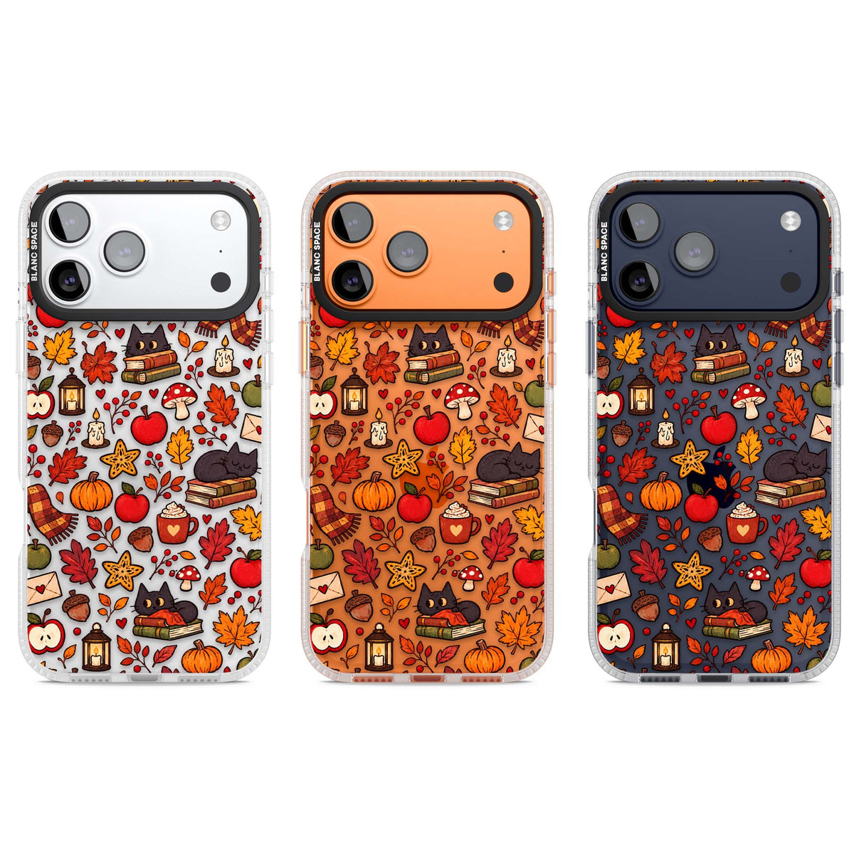Autumn Mix iPhone case | Clear Case Impact Air case for iPhone 17 Pro, iPhone 17 Pro Max