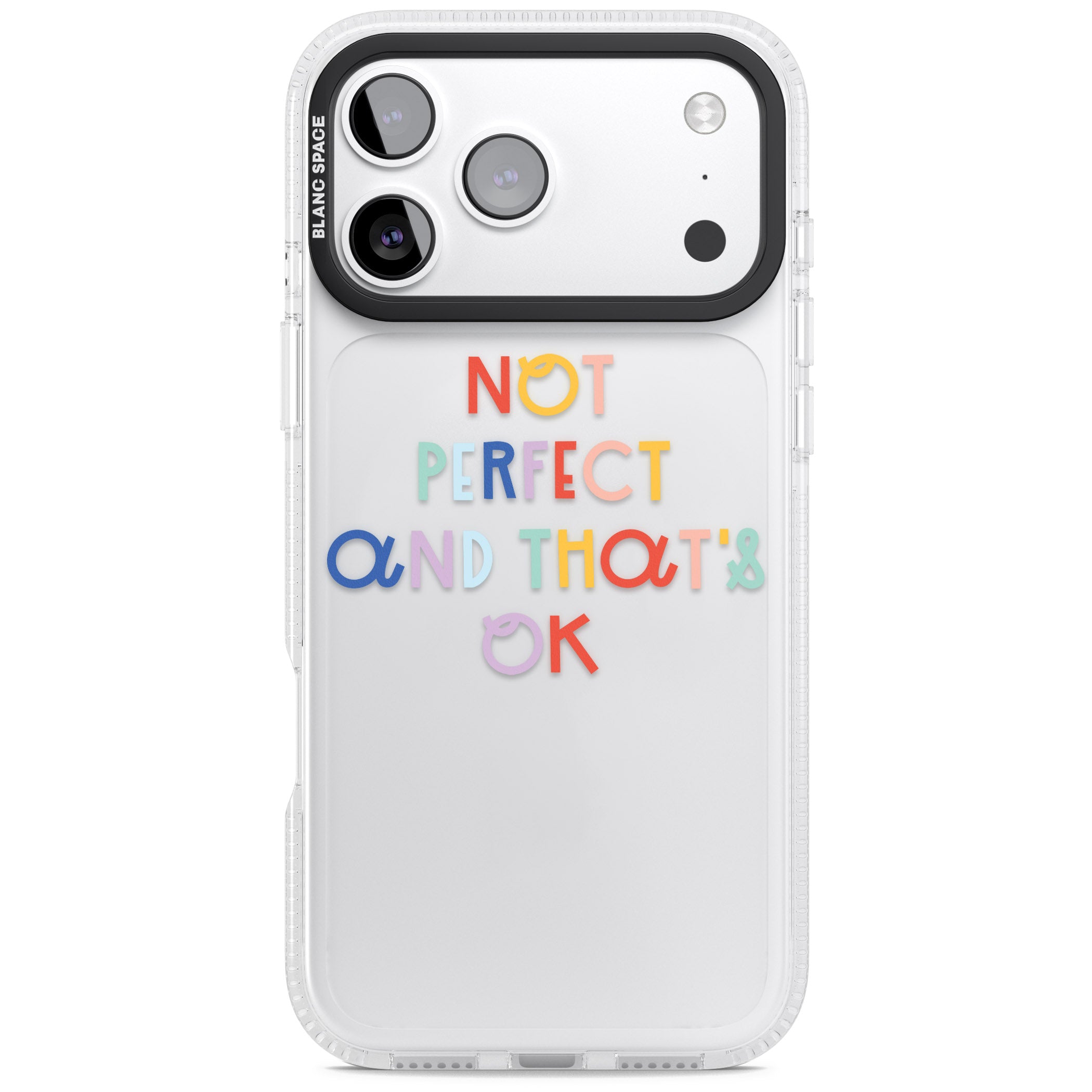 Not Perfect Clear iPhone 17 Pro Impact Air Clear Phone Case