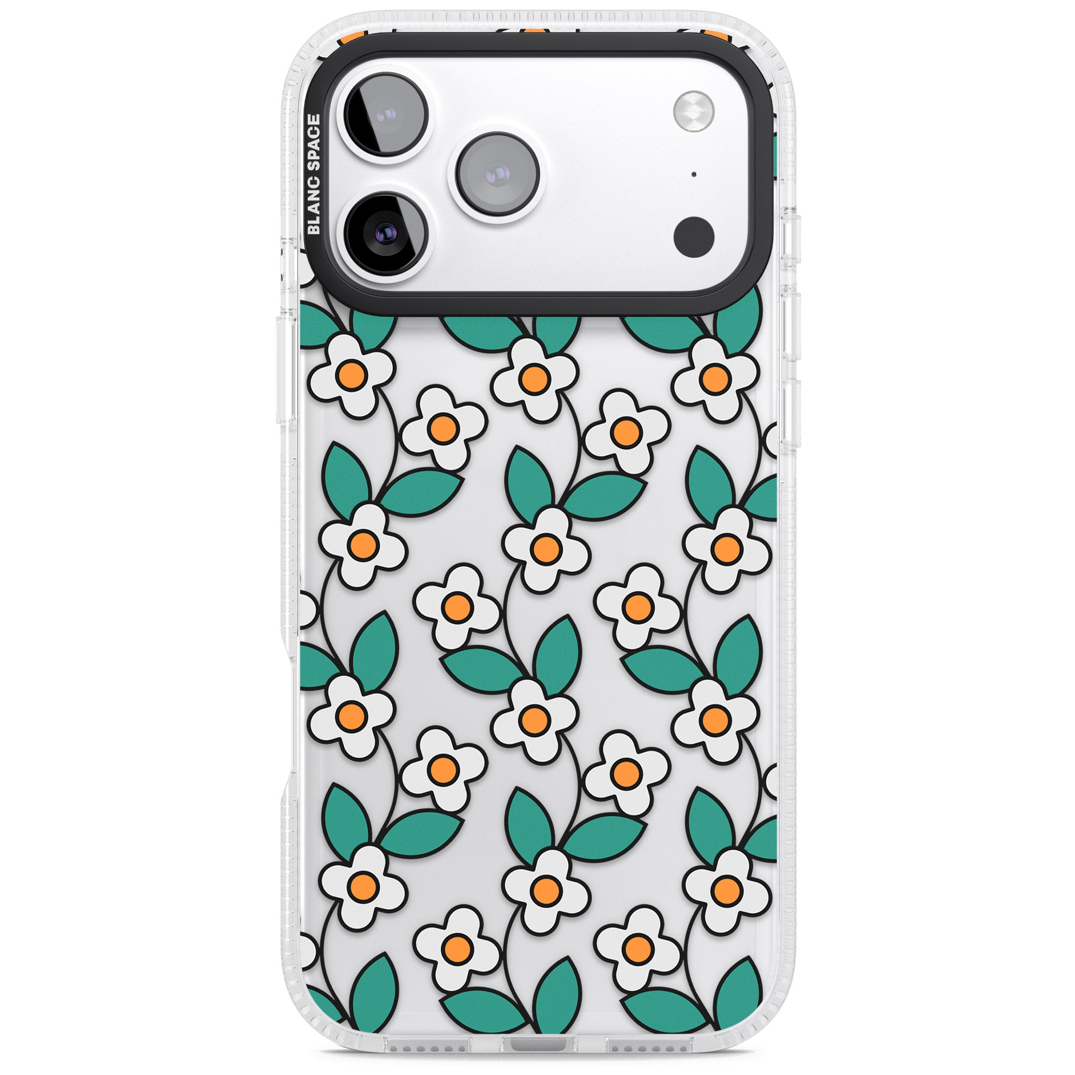 Spring Daisies iPhone 17 Pro Max Impact Air Clear Phone Case