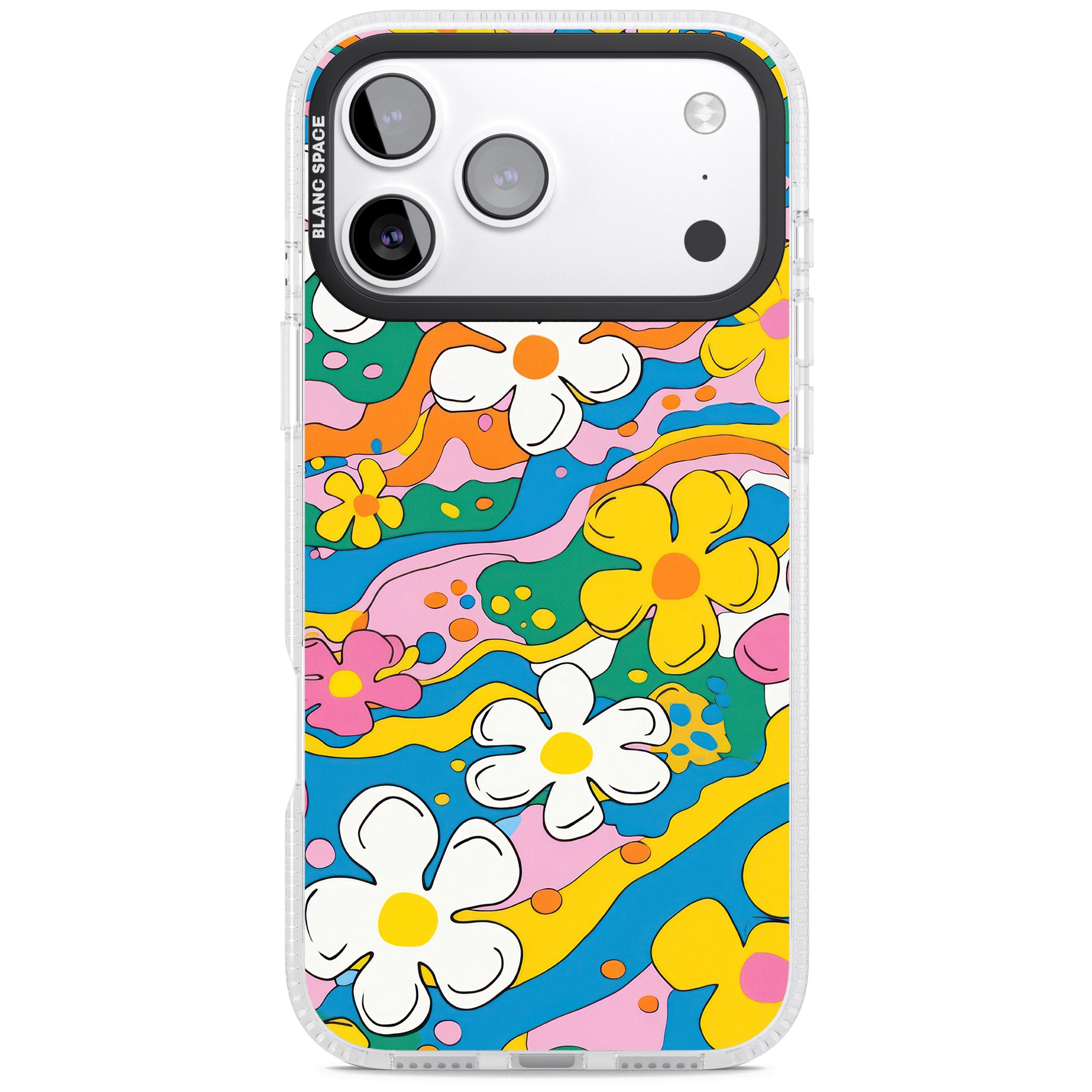 Vibrant Bloom iPhone 17 Pro Max Impact Air Clear Phone Case