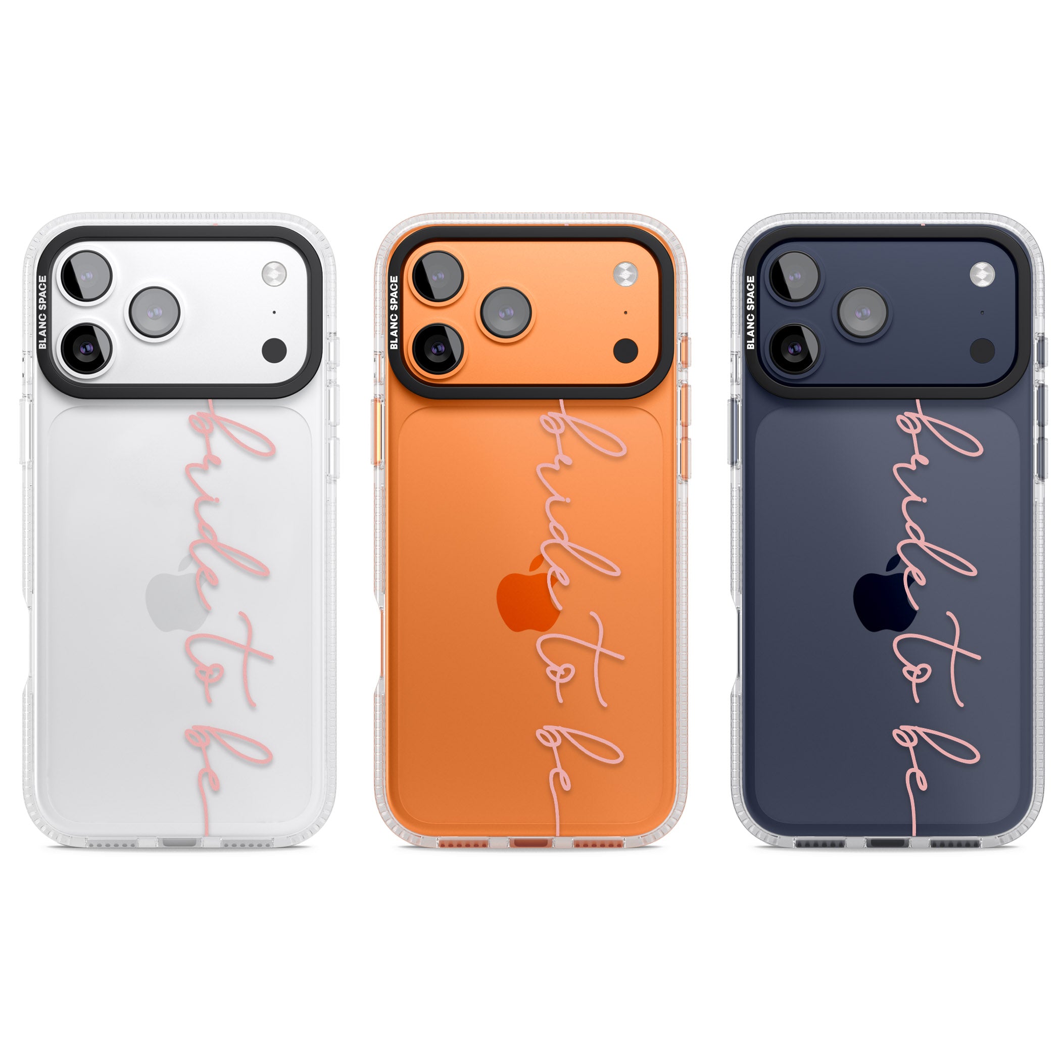 Bride To Be iPhone 17 Pro Impact Air Clear Phone Case APT Impact Protection