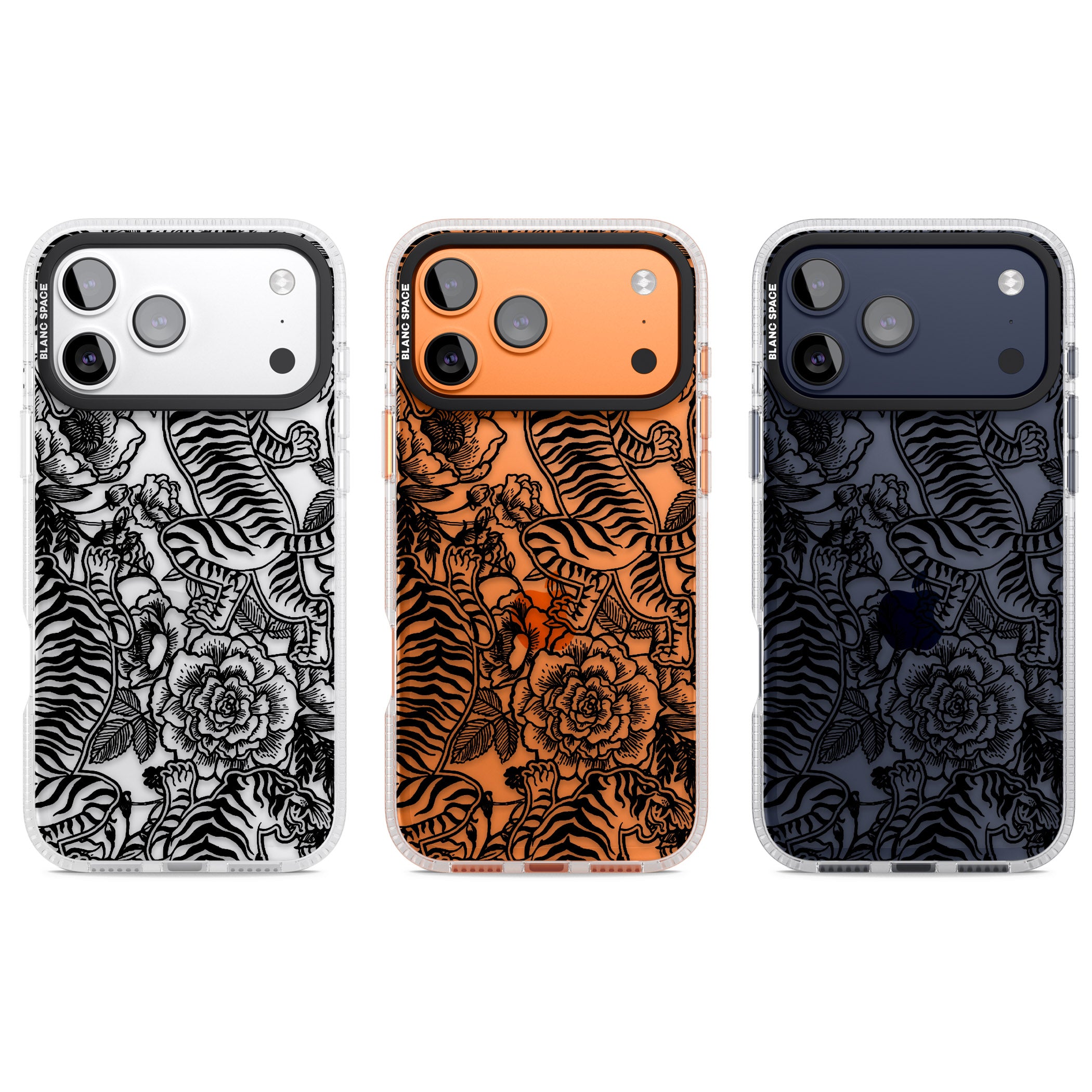 Personalised Chinese Tiger Pattern iPhone 17 Pro Impact Air Clear Phone Case APT Impact Protection