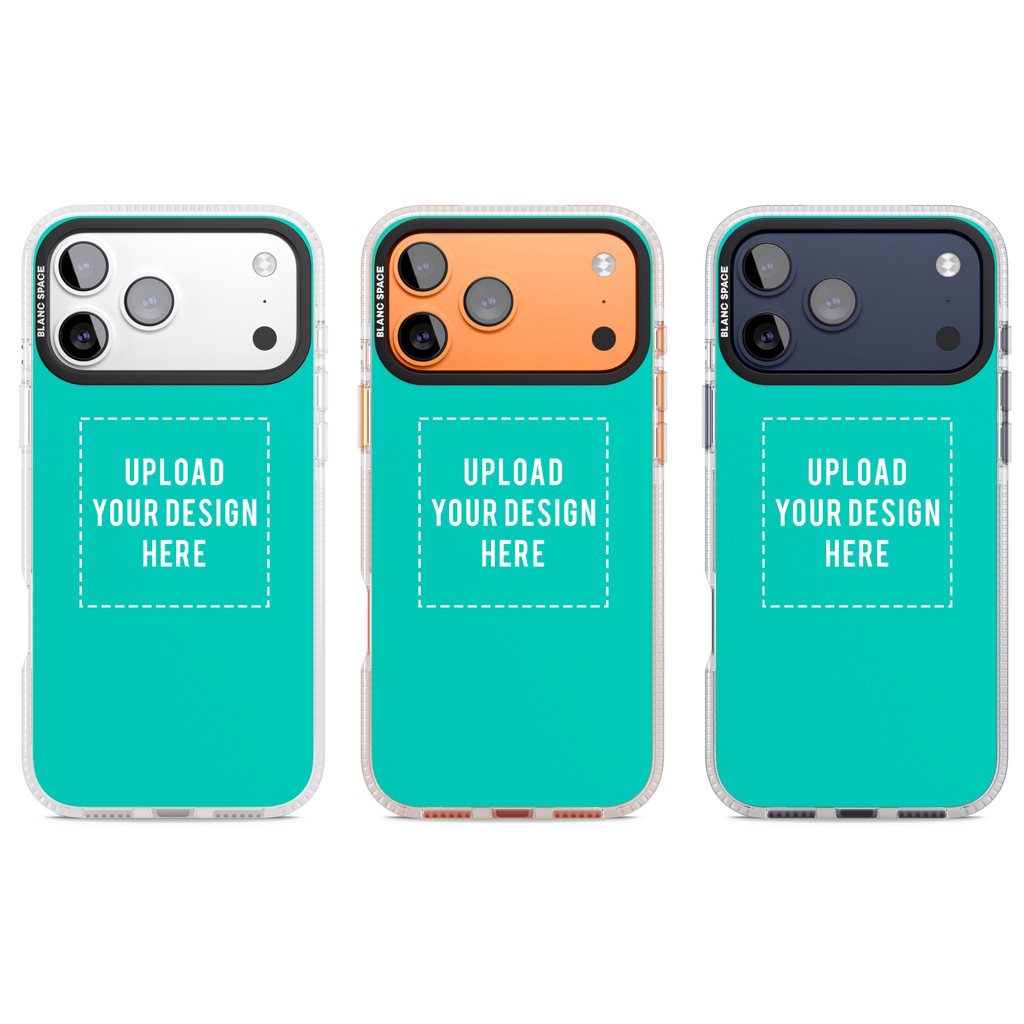 Personalised Personalise Your Own Design iPhone 17 Pro Impact Air Clear Phone Case APT Impact Protection