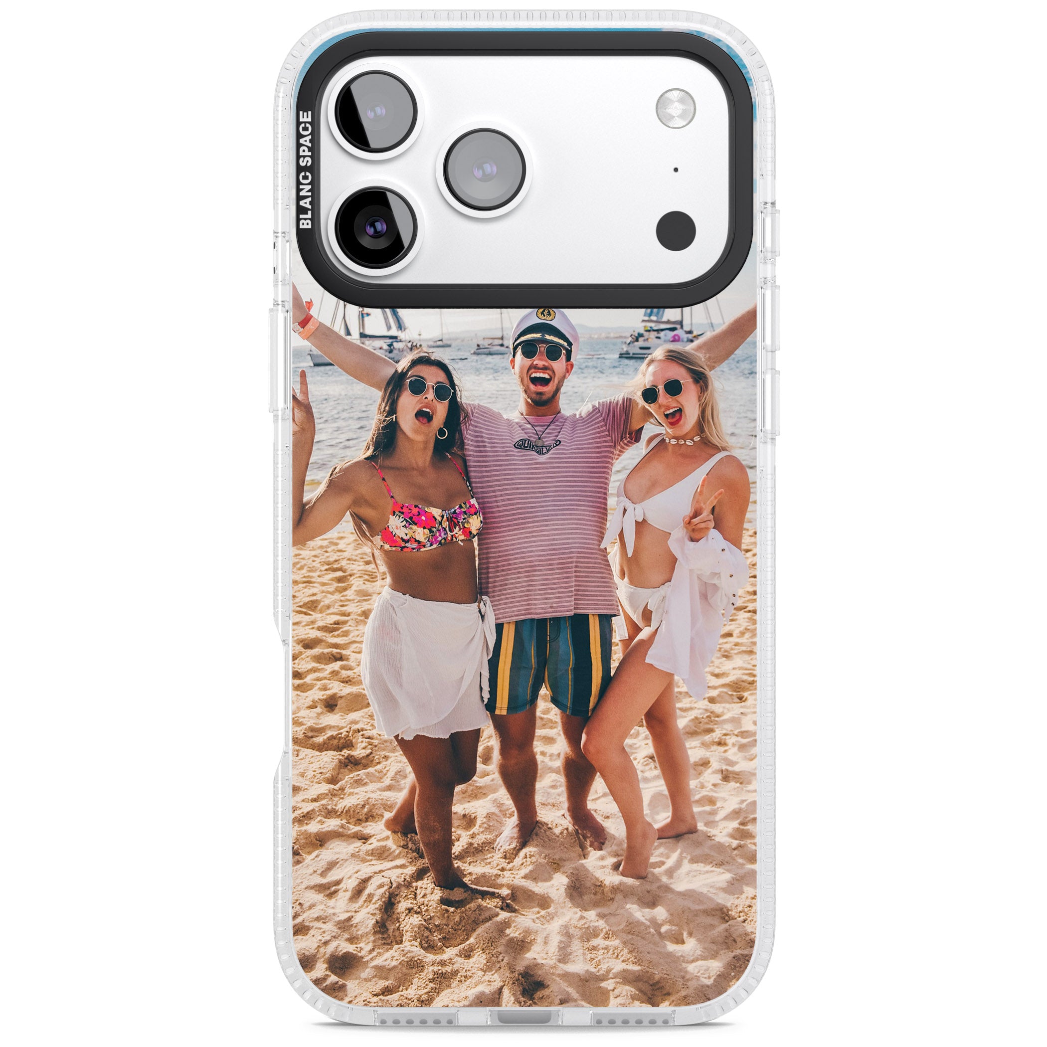 Personalised Photo iPhone 17 Pro Impact Air Clear Phone Case