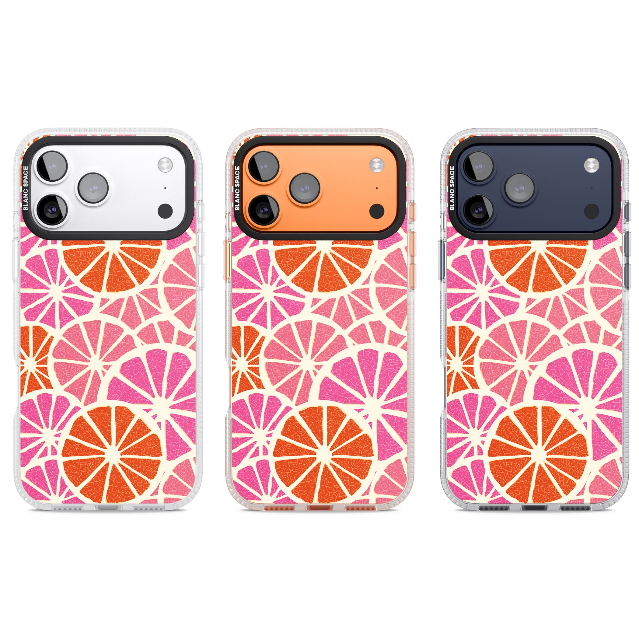 Citrus Slices iPhone 17 Pro Impact Air Clear Phone Case APT Impact Protection